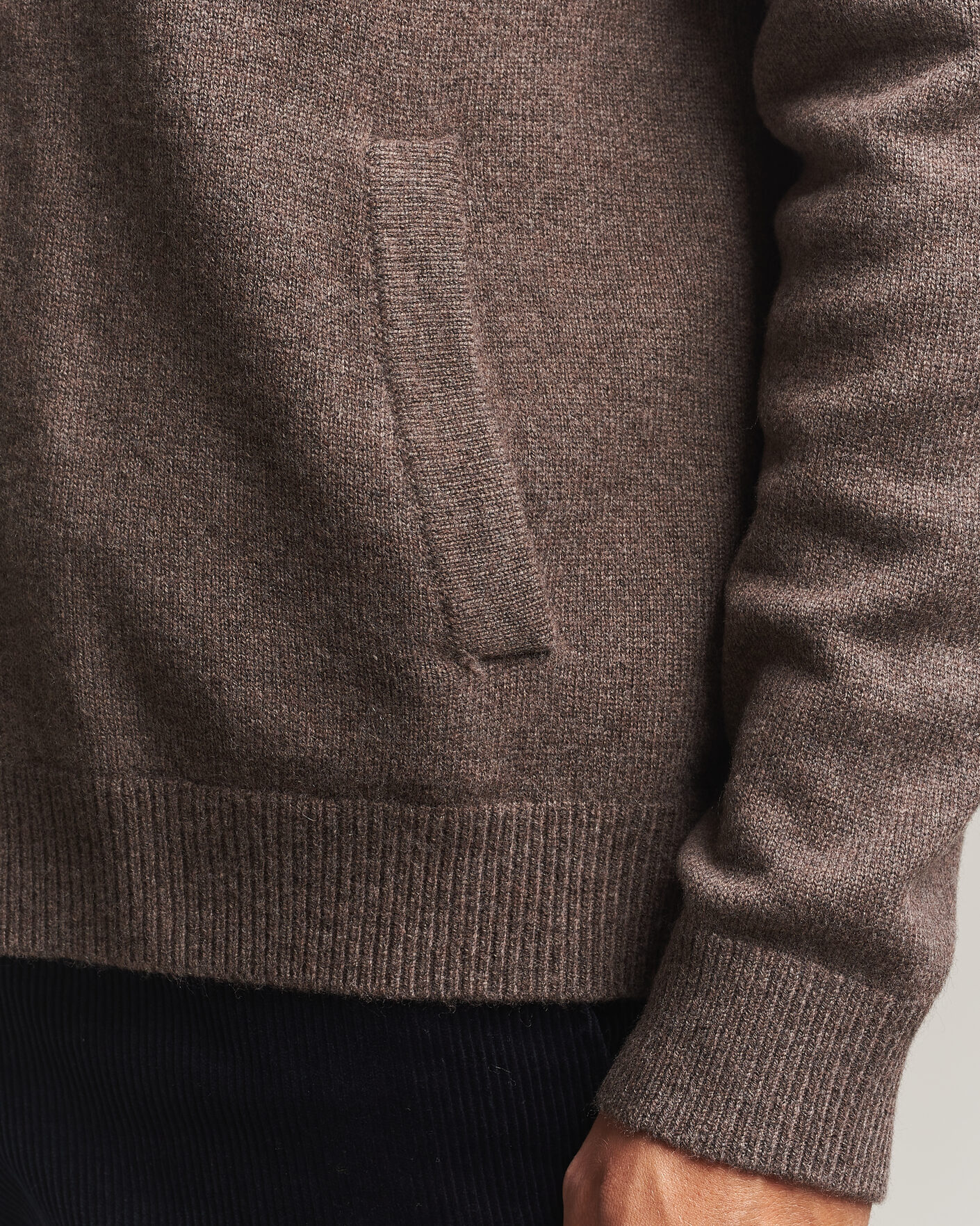 Men | Sweaters & Knitwear | Morris | Hertford Button Cardigan Brown