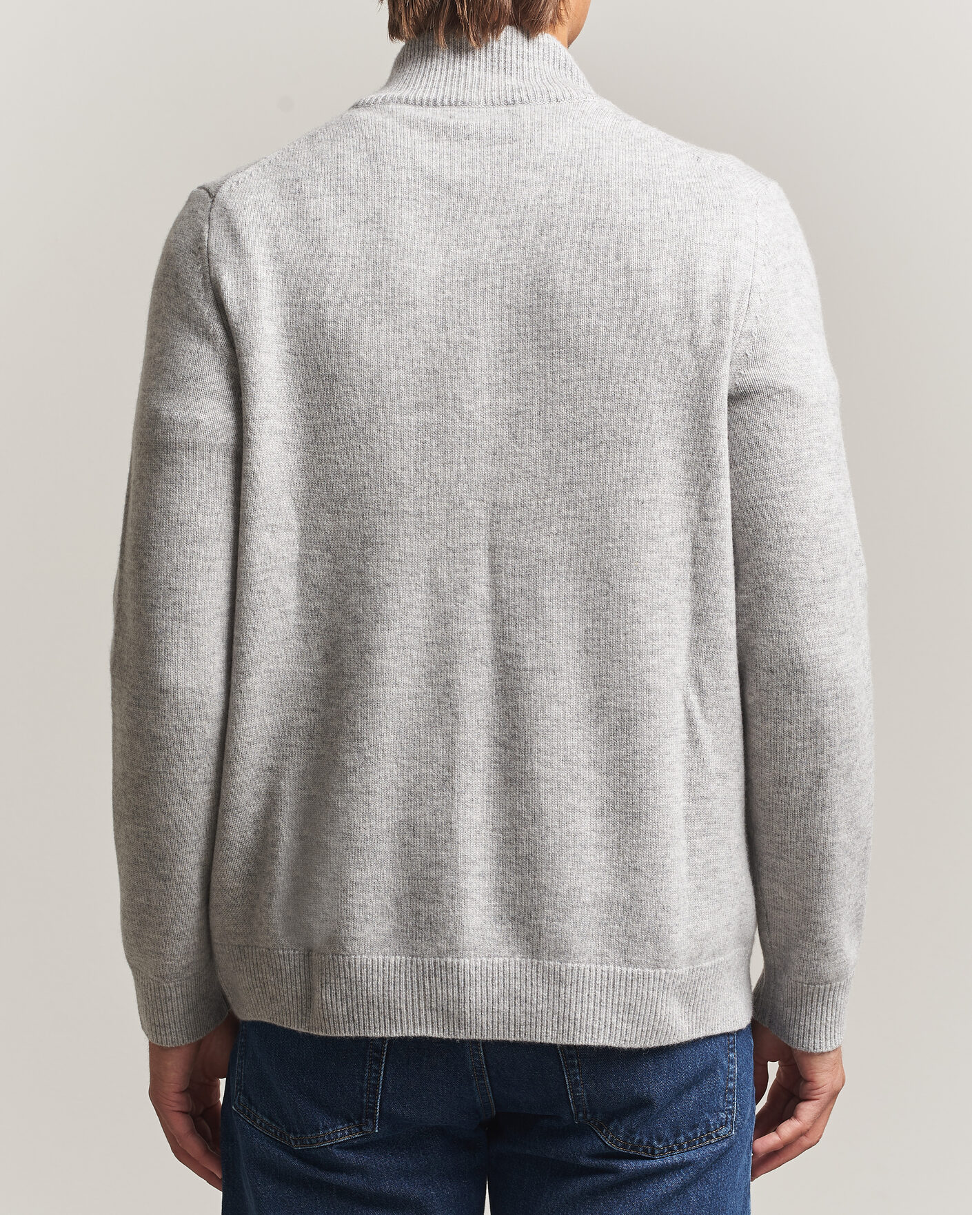 Men | Sweaters & Knitwear | Morris | Hertford Button Cardigan Grey