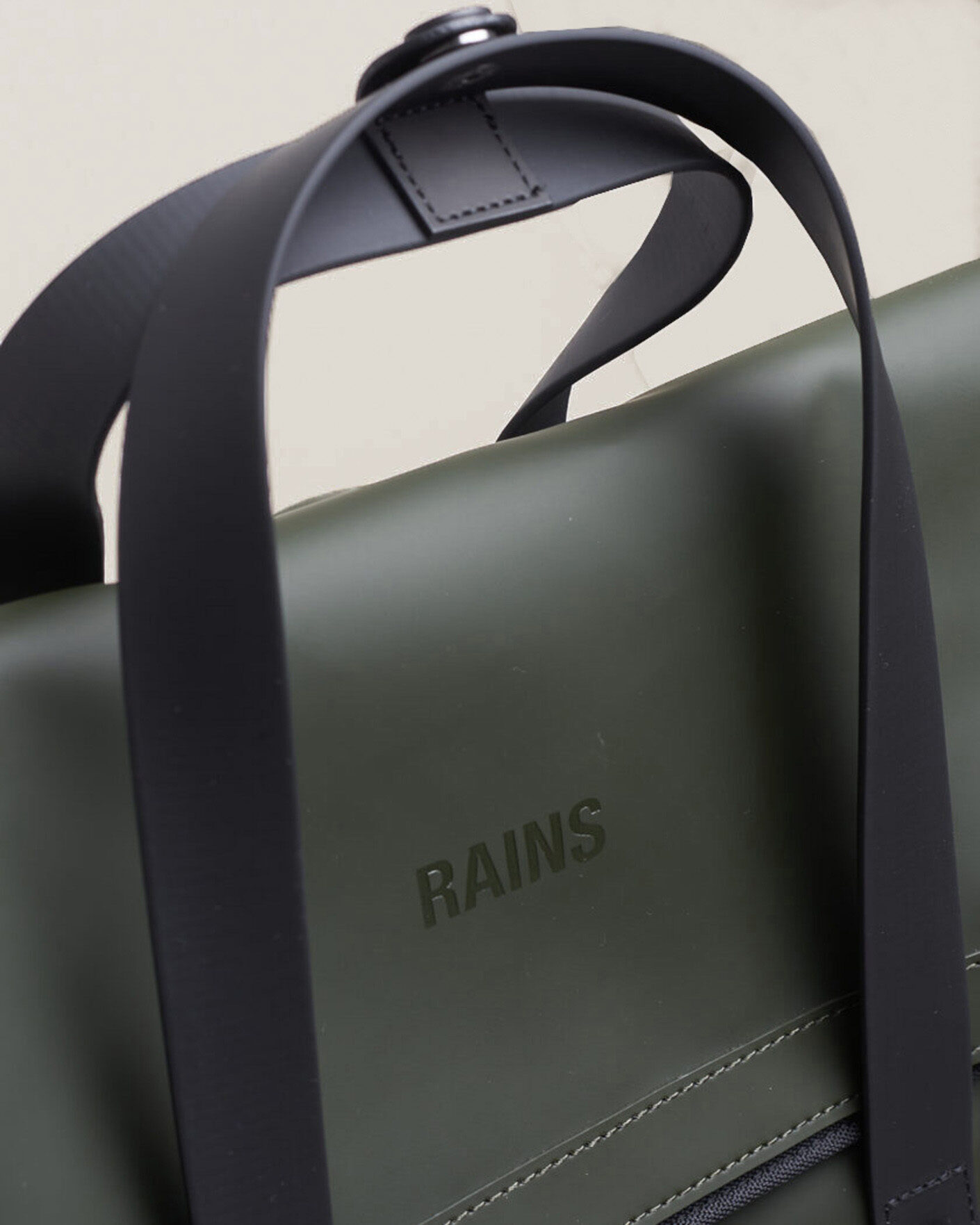 Men | Bags | RAINS | 2 Way Tote Backpack Black Green