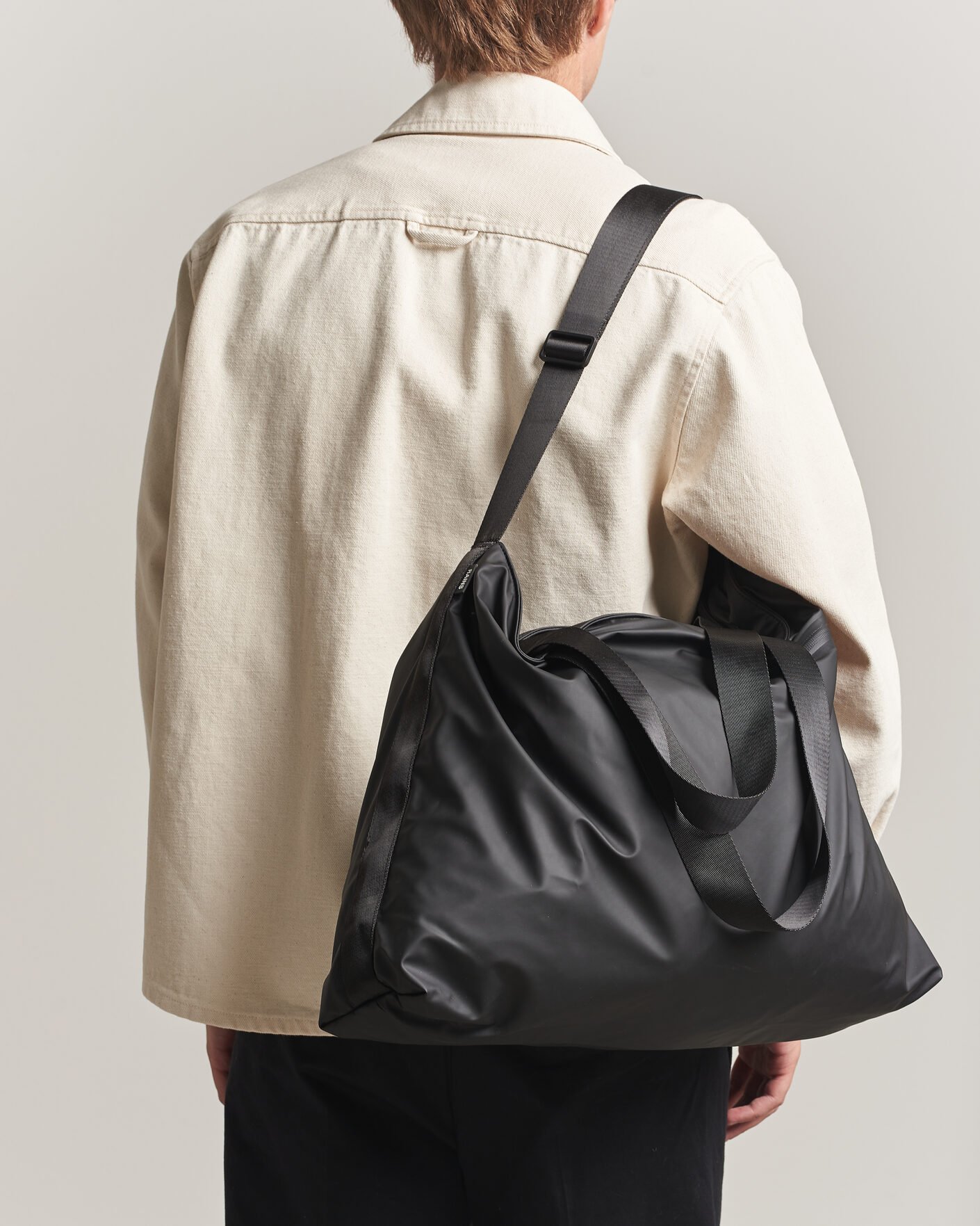 Men | Bags | RAINS | Dash Messenger Tote Bag Black