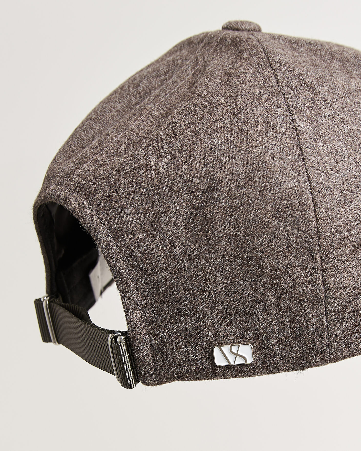 Men | Hats & Caps | Varsity Headwear | Merino Wool Baseball Cap Taupe Brown