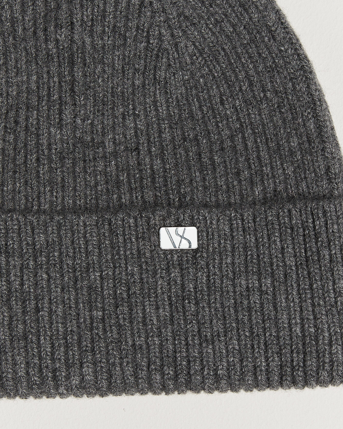 Men | Hats & Caps | Varsity Headwear | Wool/Cashmere Beanie Rime Grey