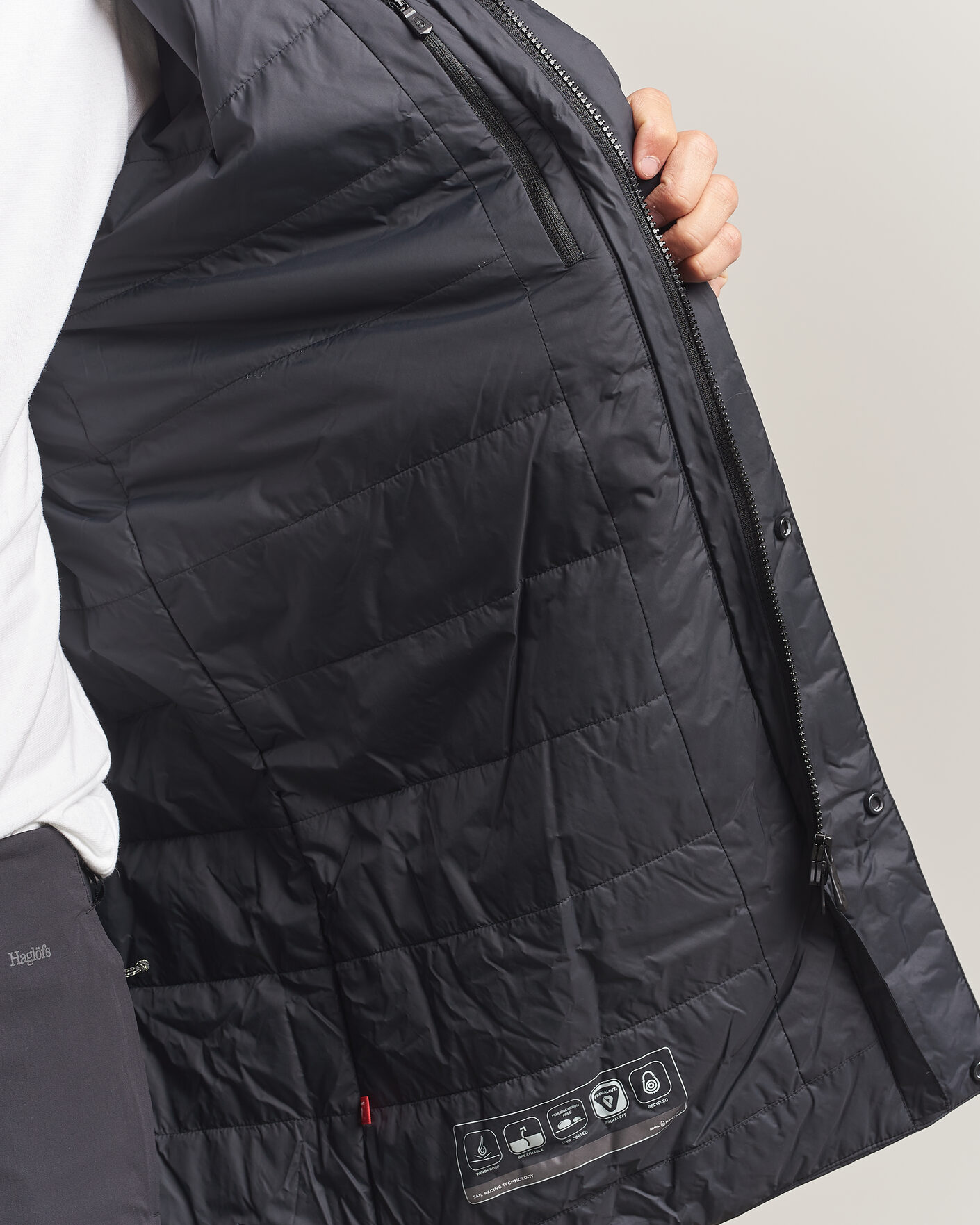 Men | Coats & Jackets | Sail Racing | Arc Primaloft Coat Carbon