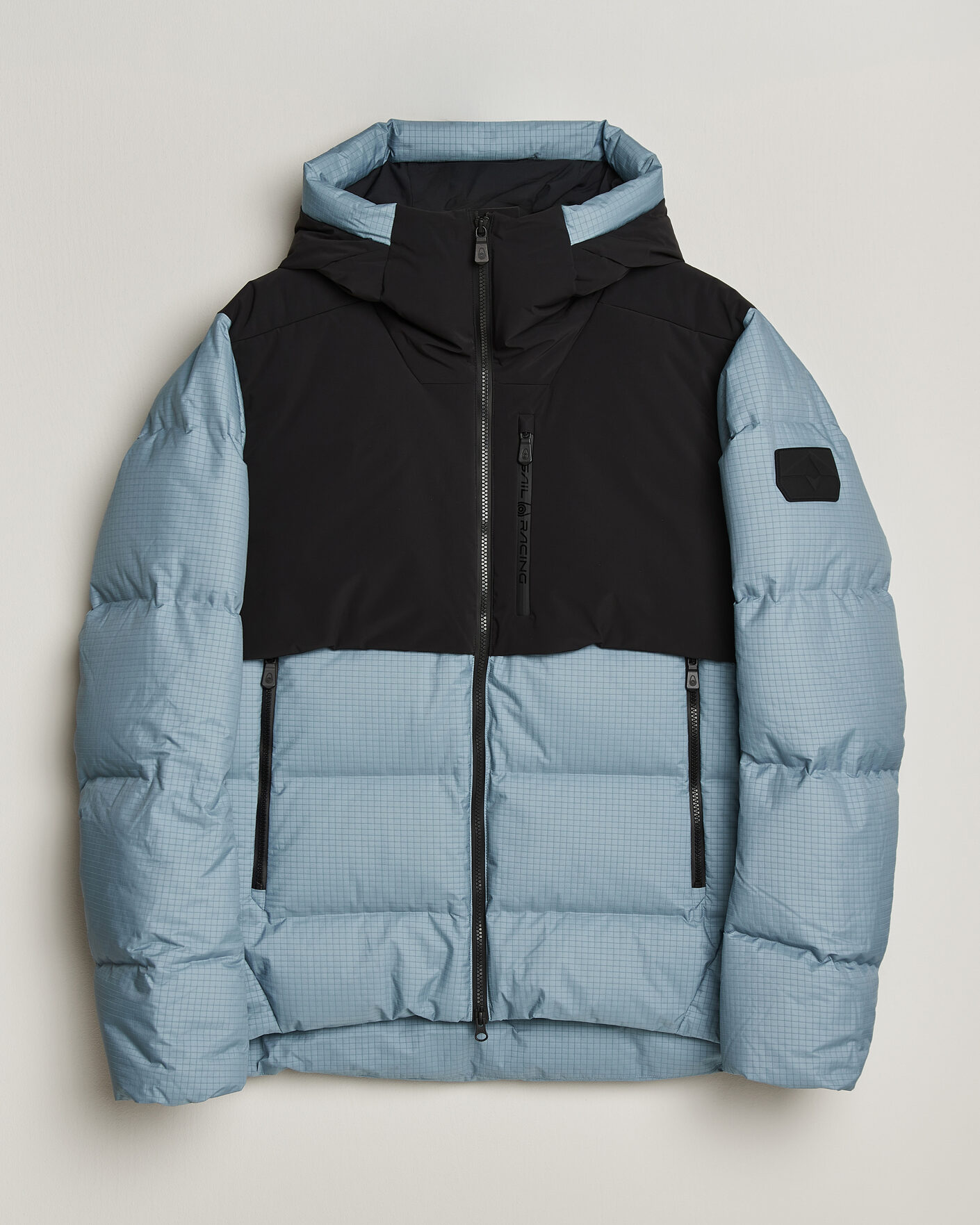 Men | Coats & Jackets | Sail Racing | Polar Down Hooded Jacket Aurora Blue