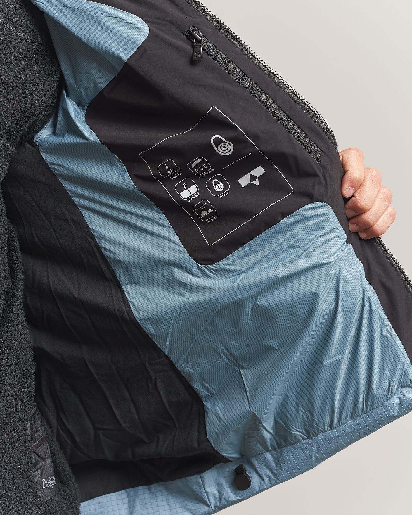 Men | Coats & Jackets | Sail Racing | Polar Down Hooded Jacket Aurora Blue