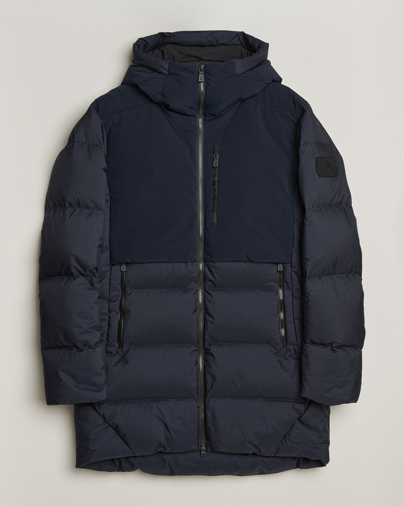 Men | Coats & Jackets | Sail Racing | Polar Down Hooded Parka Dark Navy