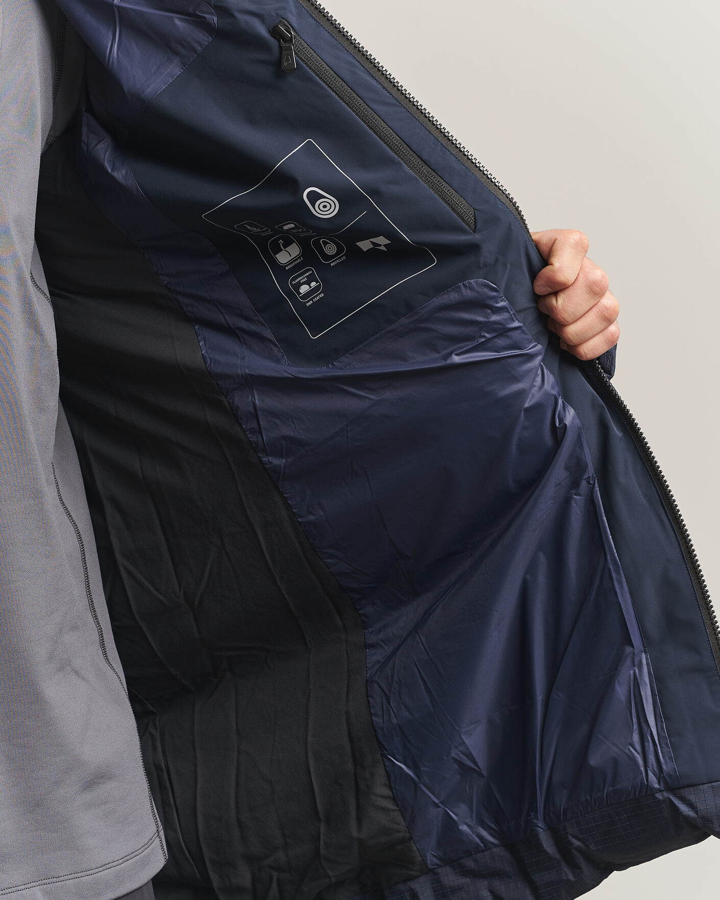 Men | Coats & Jackets | Sail Racing | Polar Down Hooded Parka Dark Navy
