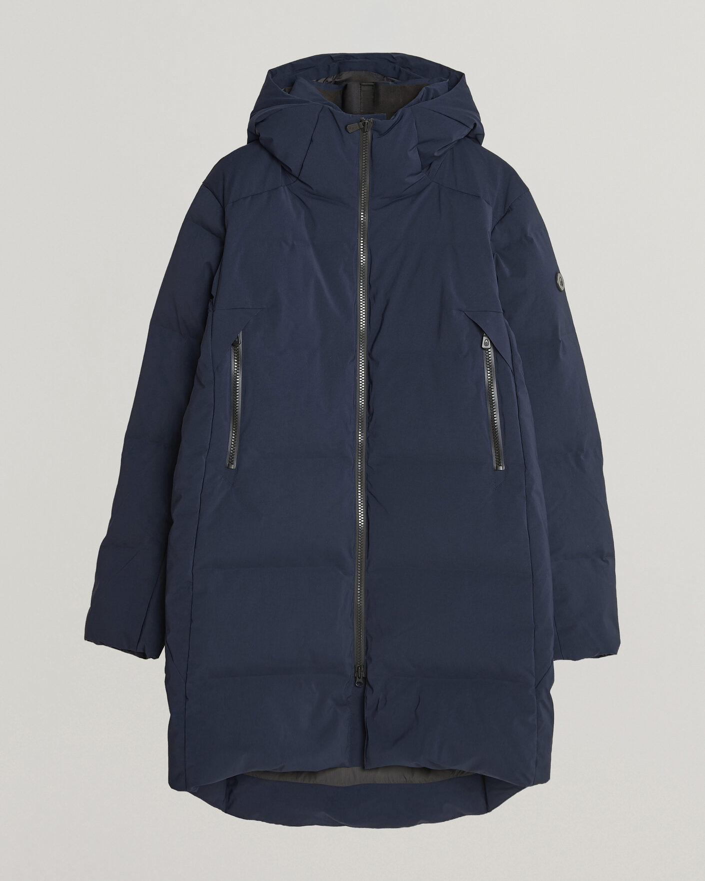 Men | Coats & Jackets | Sail Racing | Arc Down Hooded Parka Dark Navy