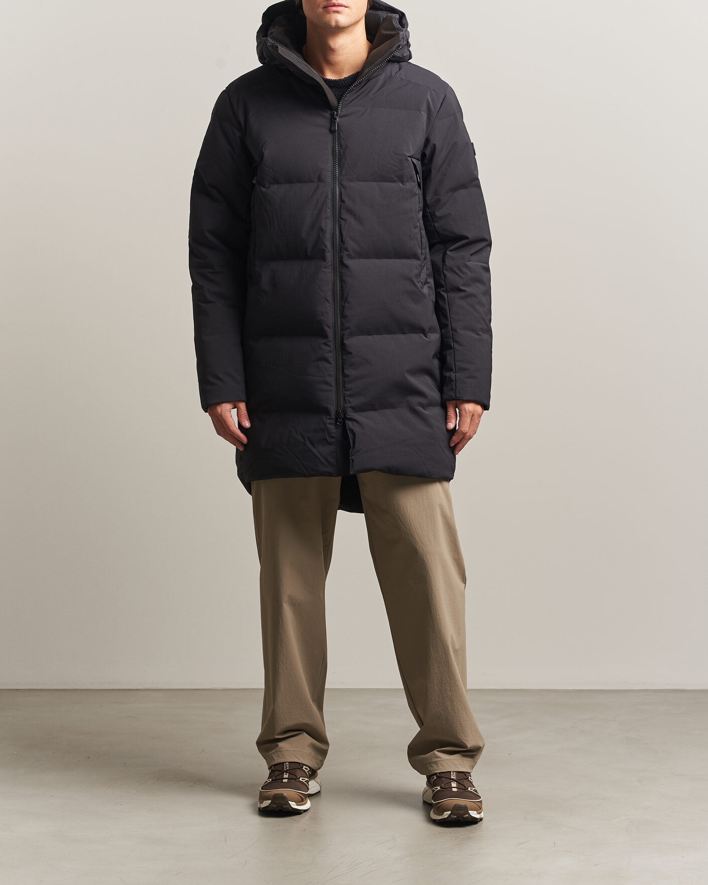 Men | Coats & Jackets | Sail Racing | Arc Down Hooded Parka Carbon