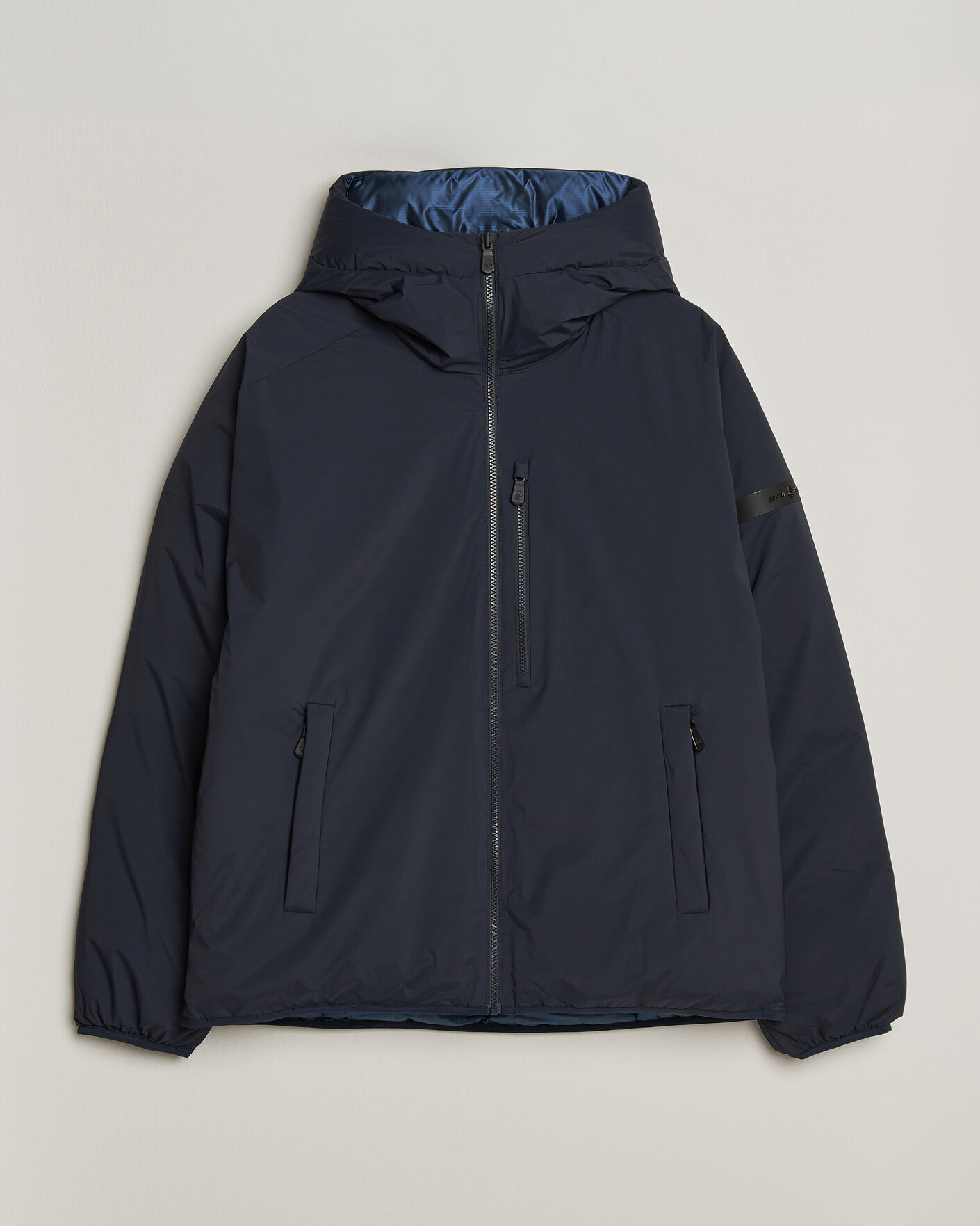 Men | Coats & Jackets | Sail Racing | Thunder Reversible Hooded Jacket Dark Navy