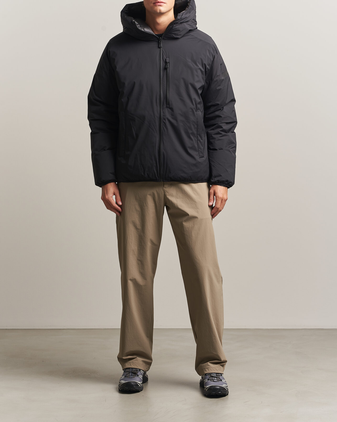 Men | Coats & Jackets | Sail Racing | Thunder Reversible Hooded Jacket Carbon