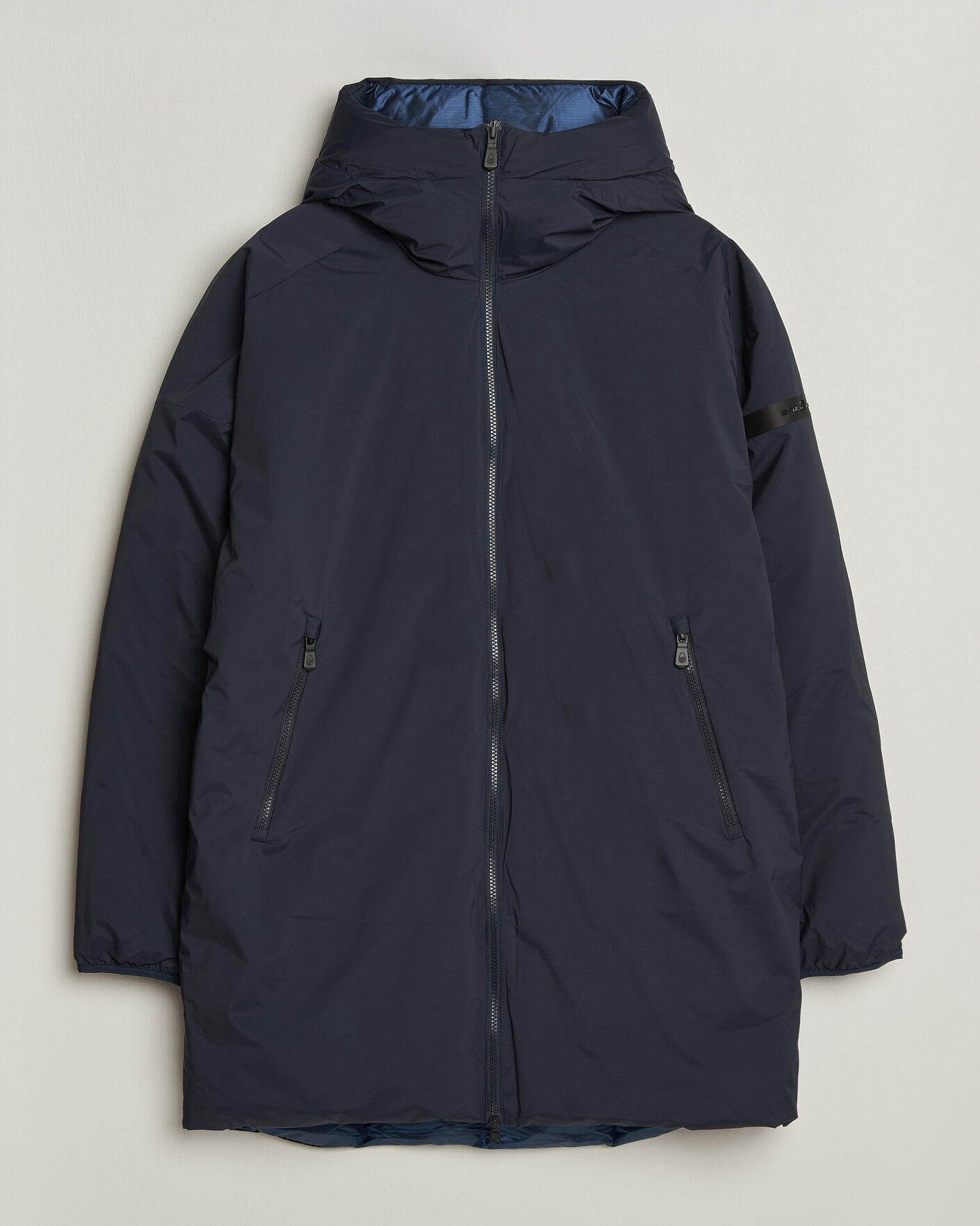 Men | Coats & Jackets | Sail Racing | Thunder Reversible Hooded Parka Dark Navy