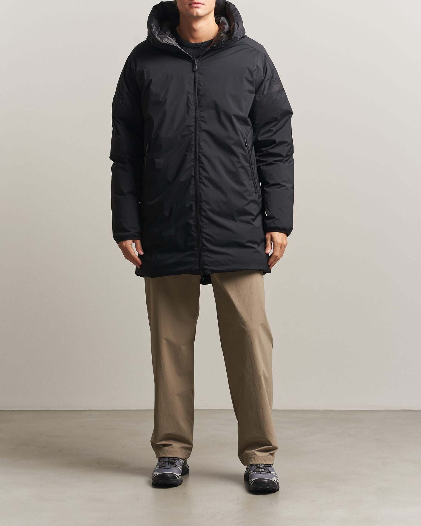 Men | Coats & Jackets | Sail Racing | Thunder Reversible Hooded Parka Carbon