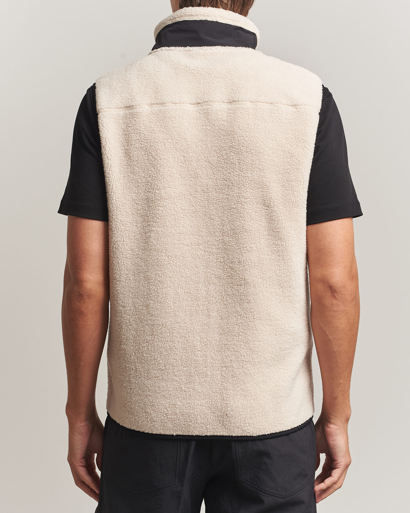 Men | Sweaters & Knitwear | Sail Racing | Bowman Pile Vest Ivory
