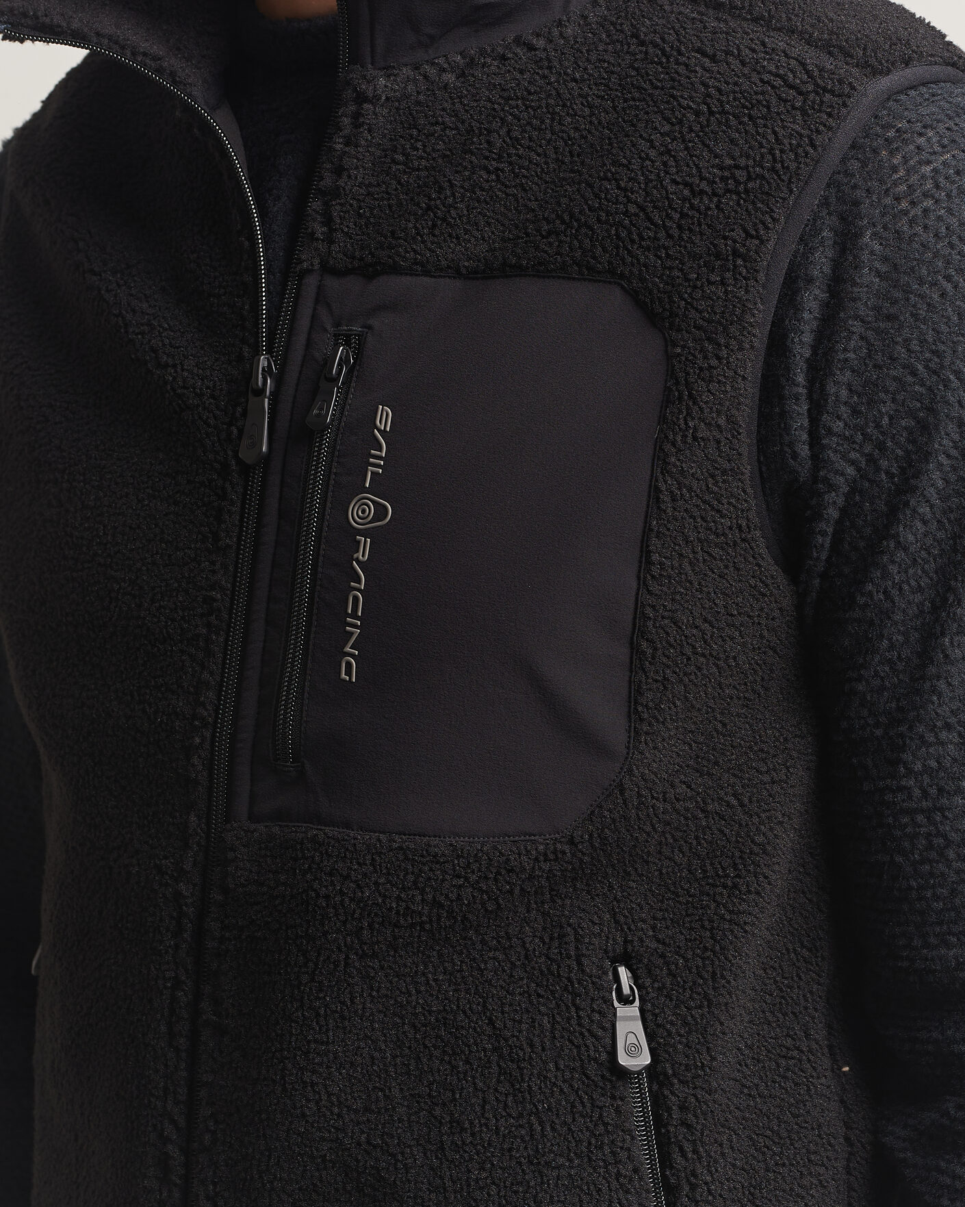 Men | Sweaters & Knitwear | Sail Racing | Bowman Pile Vest Carbon