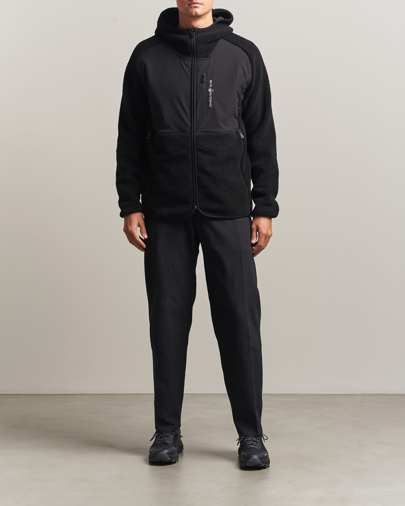 Men | Sweaters & Knitwear | Sail Racing | Patrol Pile Full Zip Hoodie Carbon