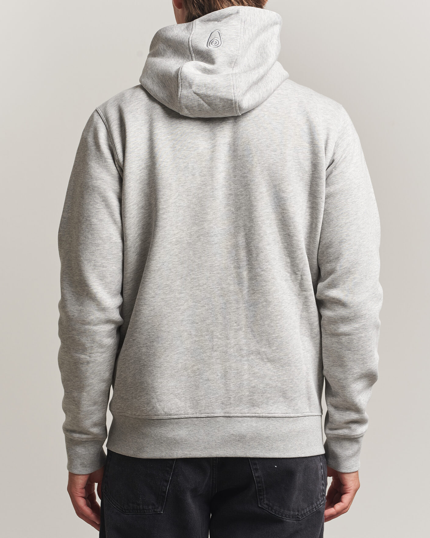 Men | Sweaters & Knitwear | Sail Racing | Bowman Full Zip Hoodie Grey Melnage