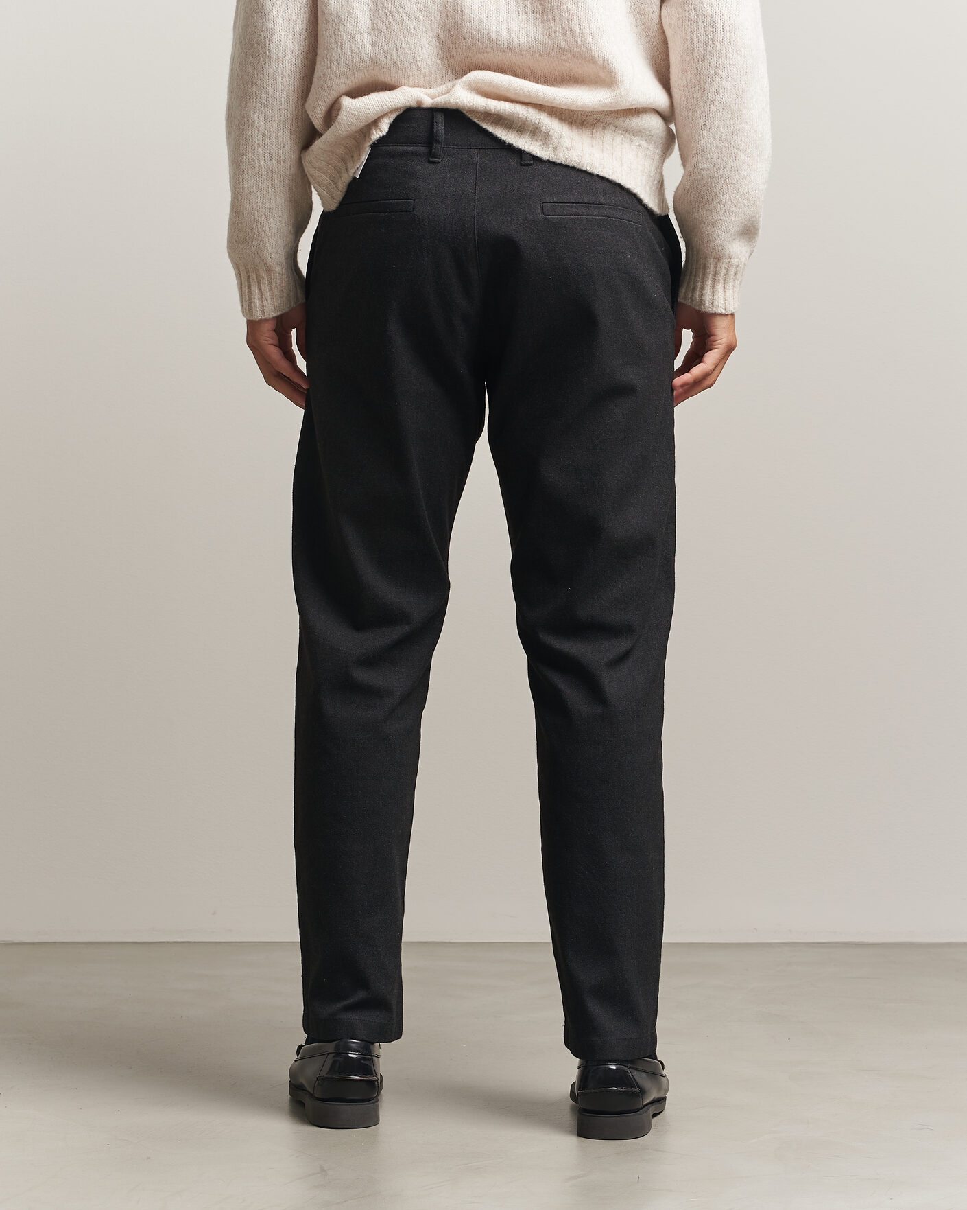 Men | Trousers | NN07 | Aden Brushed Cotton Trousers Black Multi