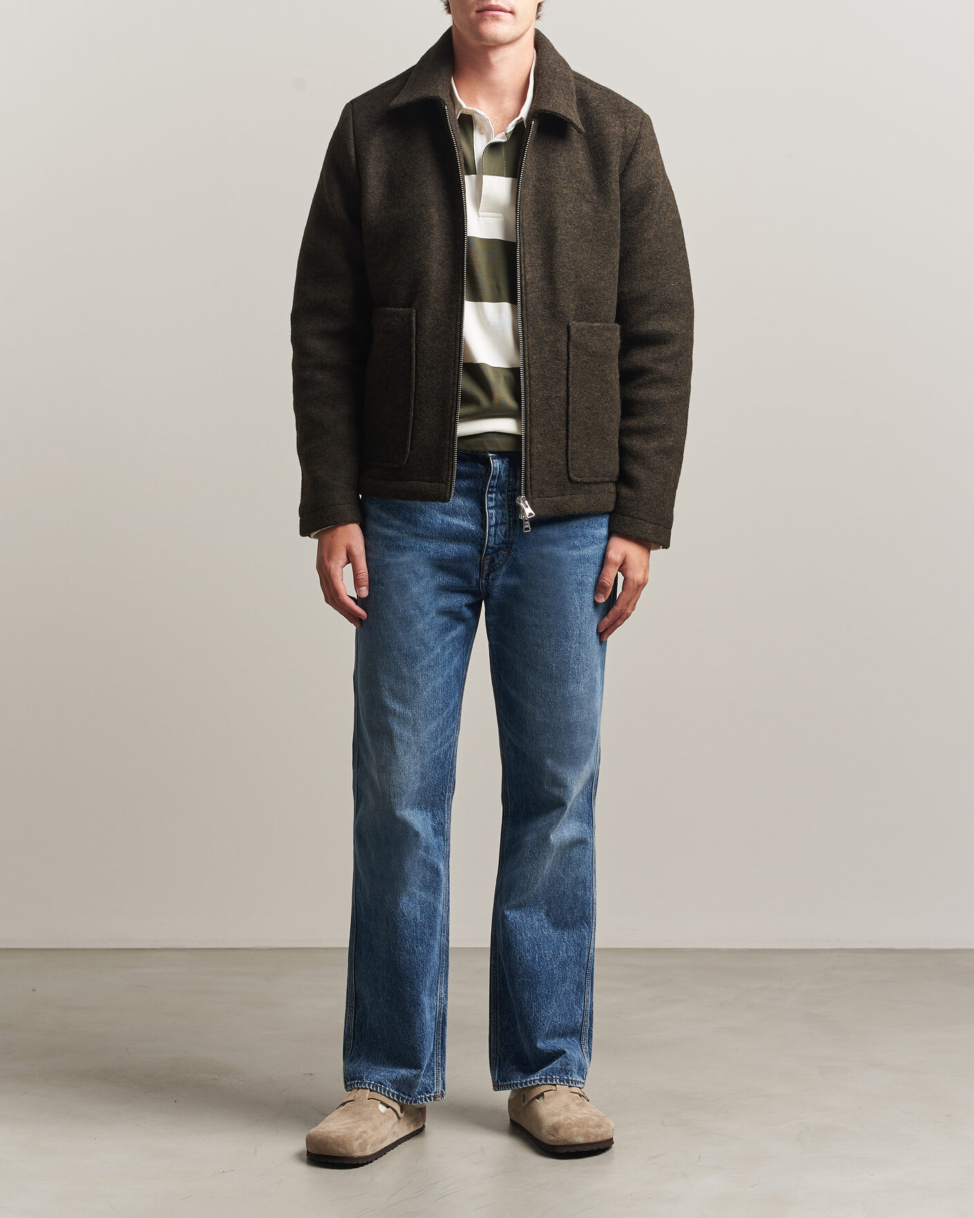 Men | Coats & Jackets | NN07 | Gael Jacket Dark Army