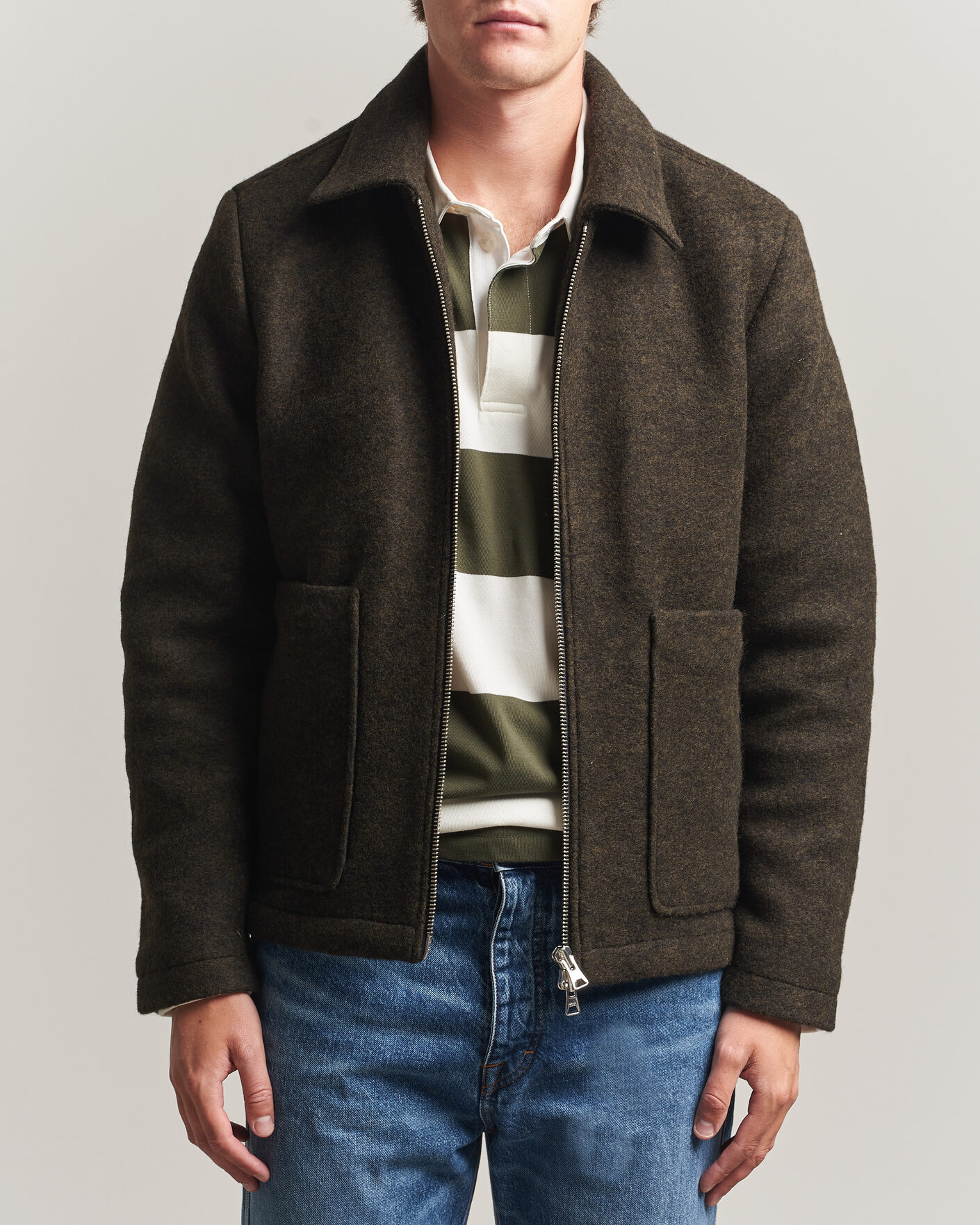 Men | Coats & Jackets | NN07 | Gael Jacket Dark Army