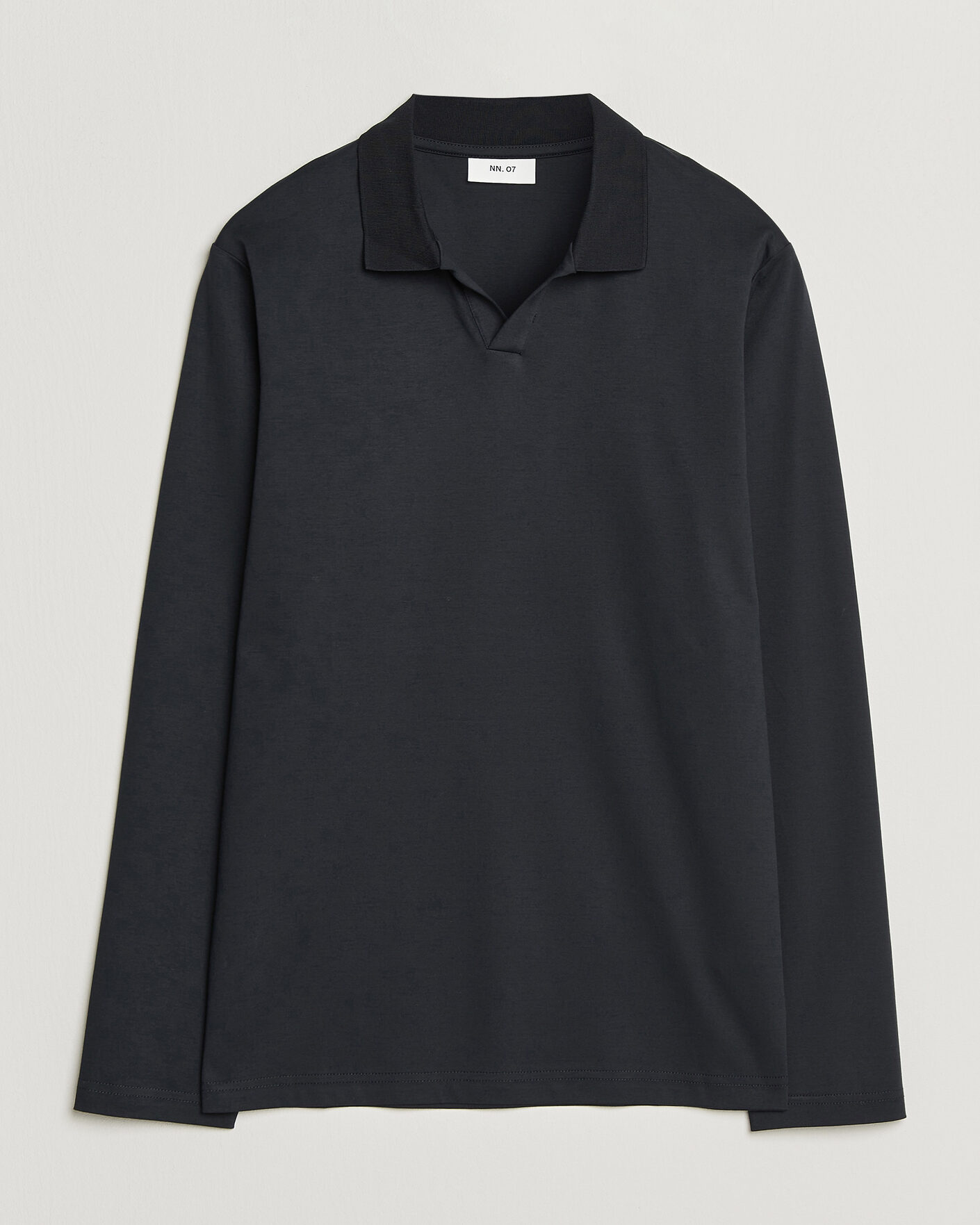 Men | Polo Shirts | NN07 | Paul Long Sleeve Polo Deep Navy