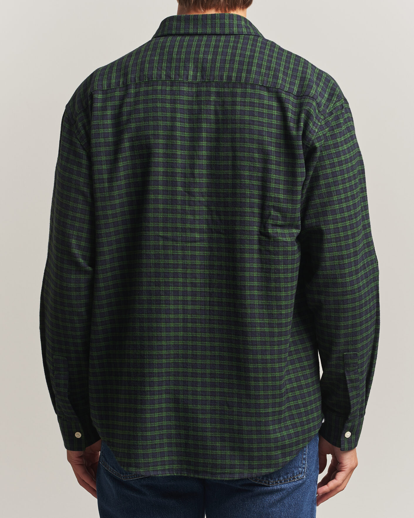 Men | Shirts | NN07 | Deon Flannel Shirt Eden Check