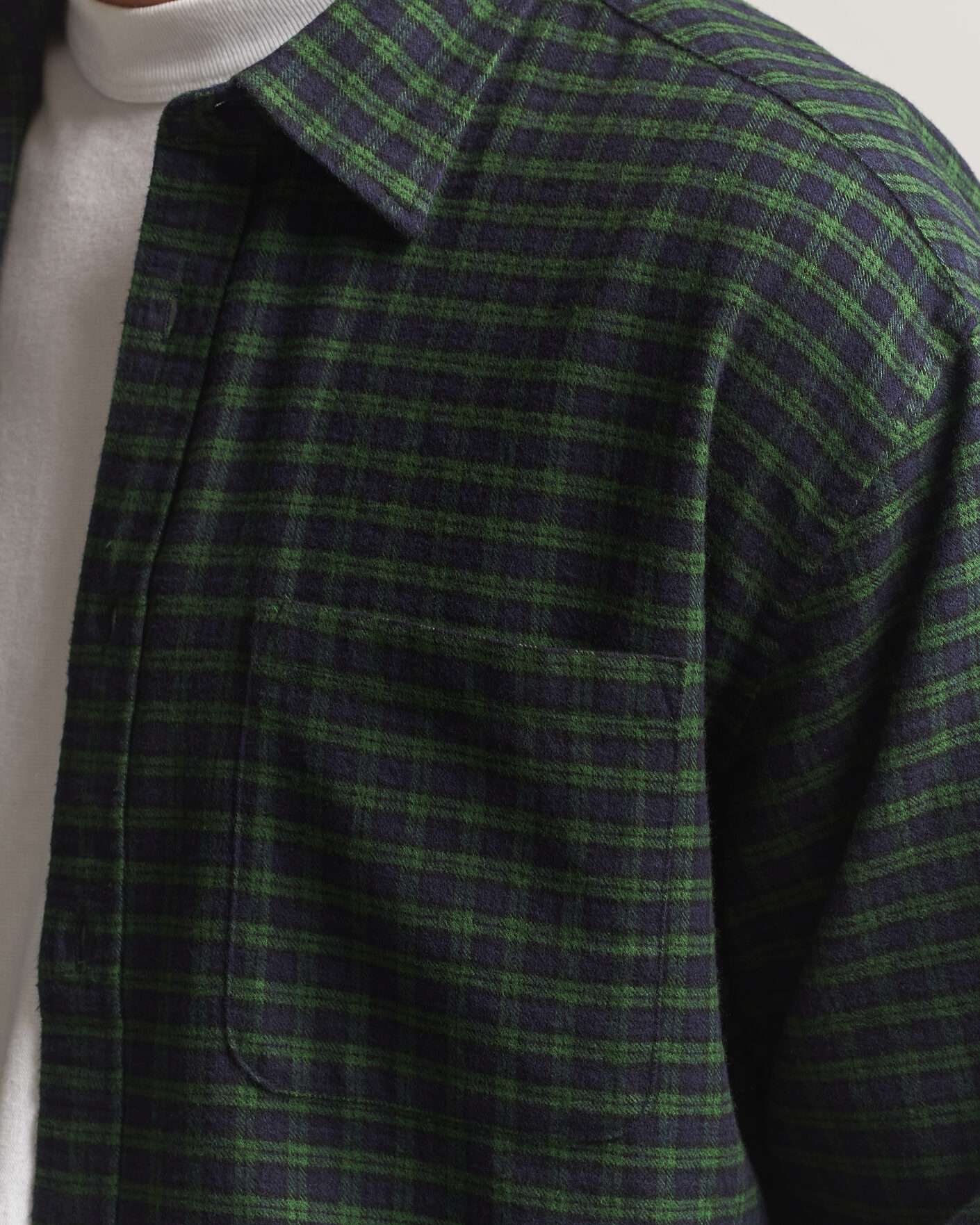 Men | Shirts | NN07 | Deon Flannel Shirt Eden Check