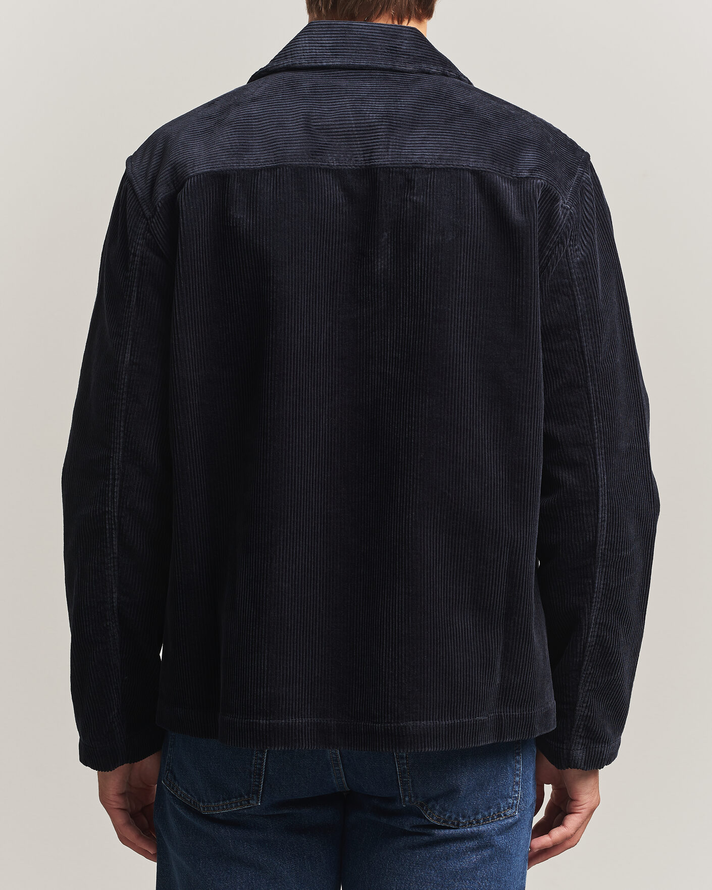 Men | Shirts | NN07 | Morgan Corduroy Overshirt Deep Navy