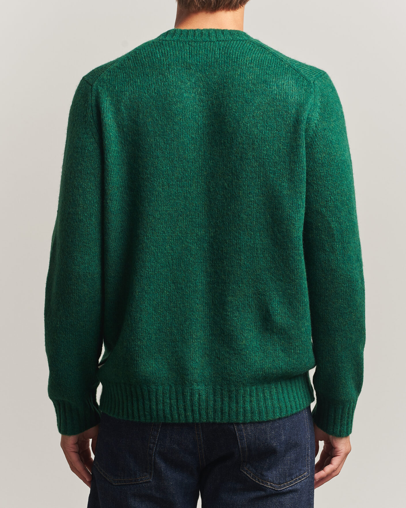 Men | Sweaters & Knitwear | NN07 | Lee Wool Knitted Sweater Eden Green