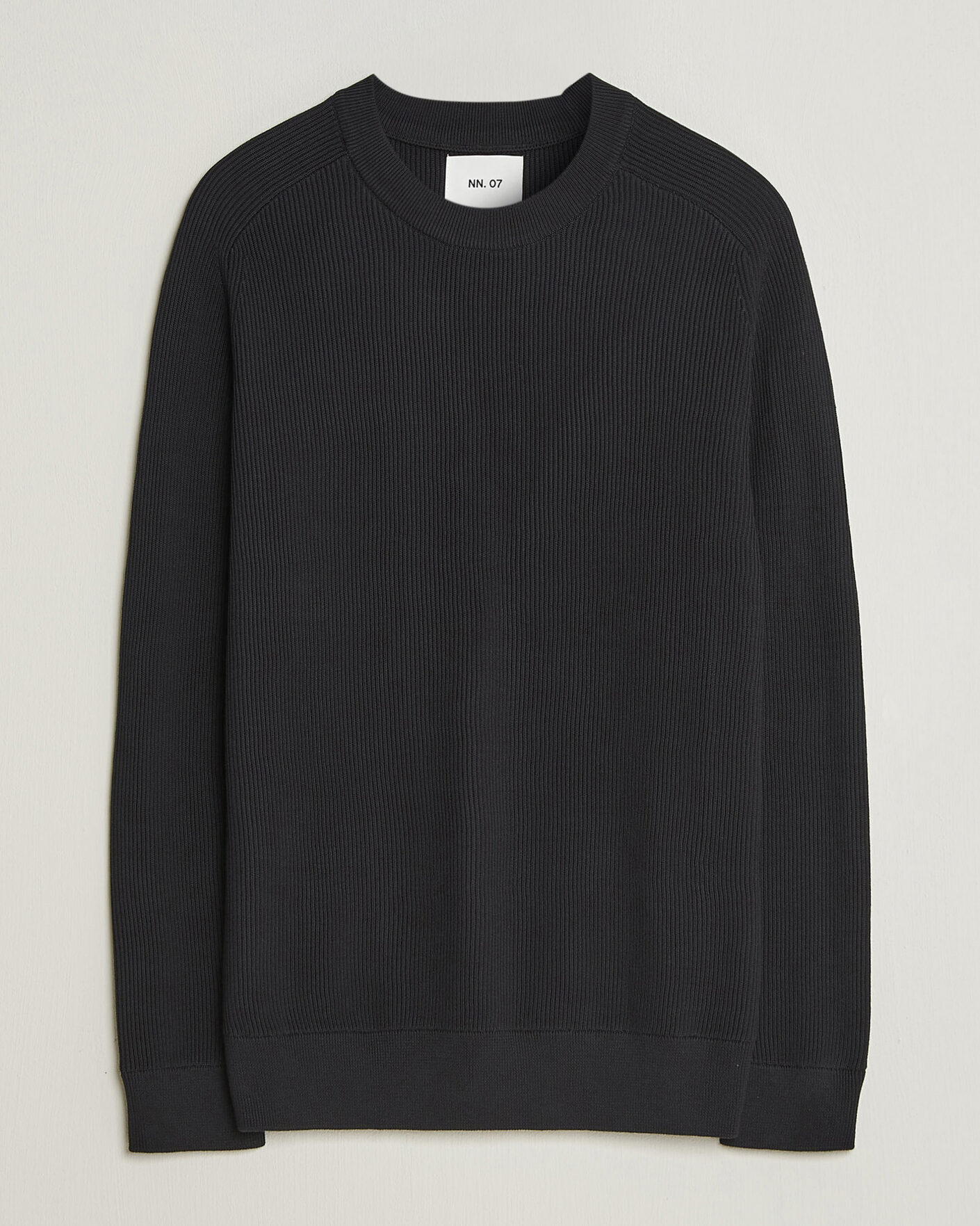 Men | Sweaters & Knitwear | NN07 | Kevin Cotton Knitted Sweater Black