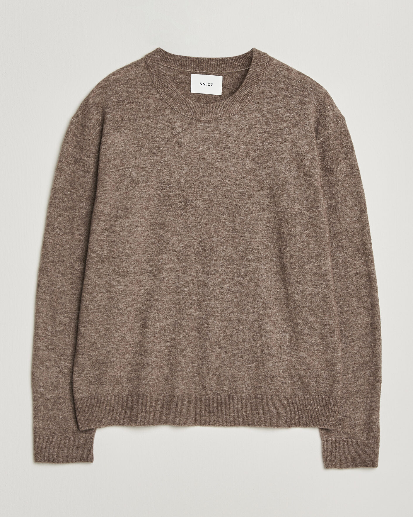 Men | Sweaters & Knitwear | NN07 | Gavin Brushed Wool Knitted Sweater Desert Clay