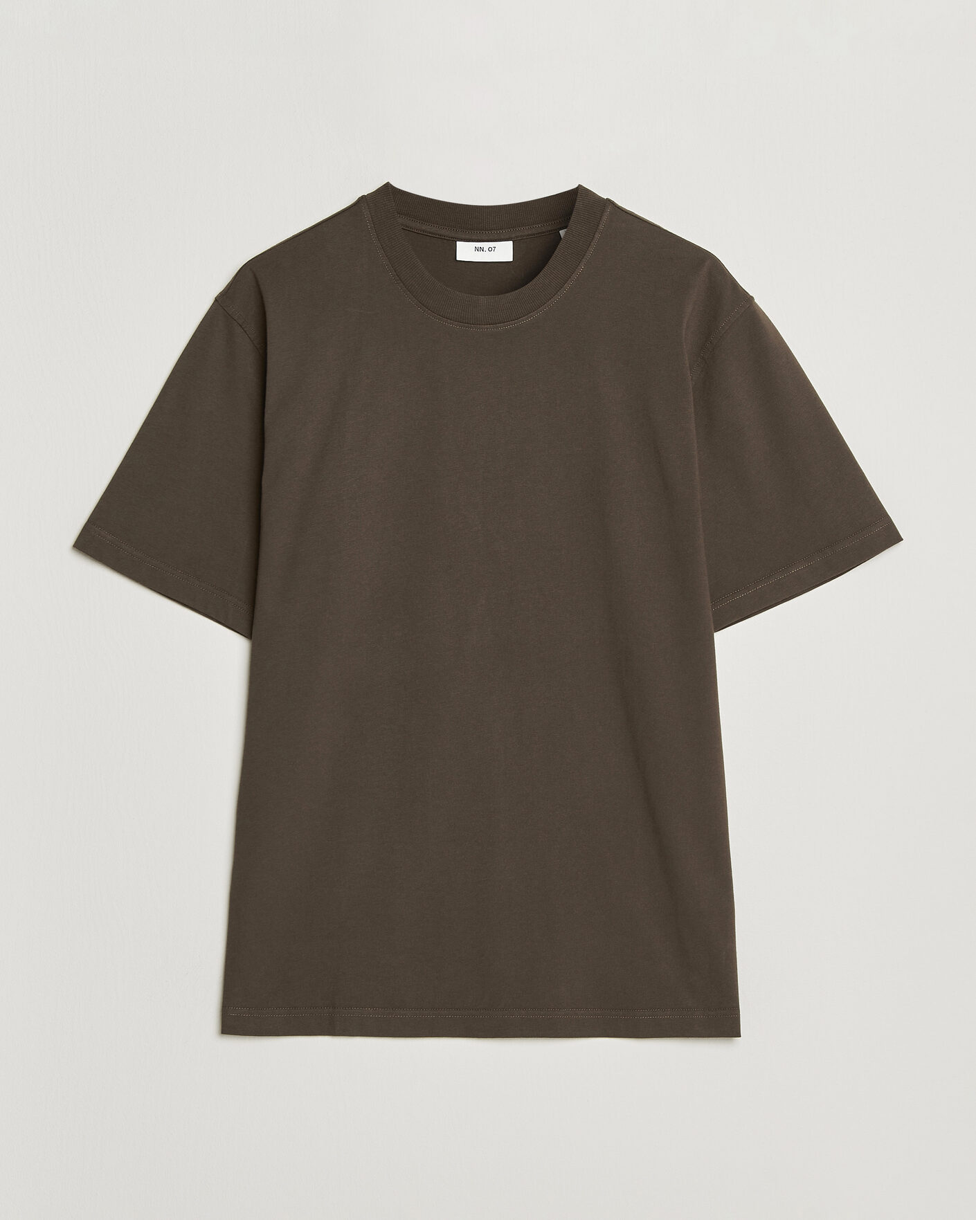 Men | T-Shirts | NN07 | Adam Crew Neck T-Shirt Earthwood