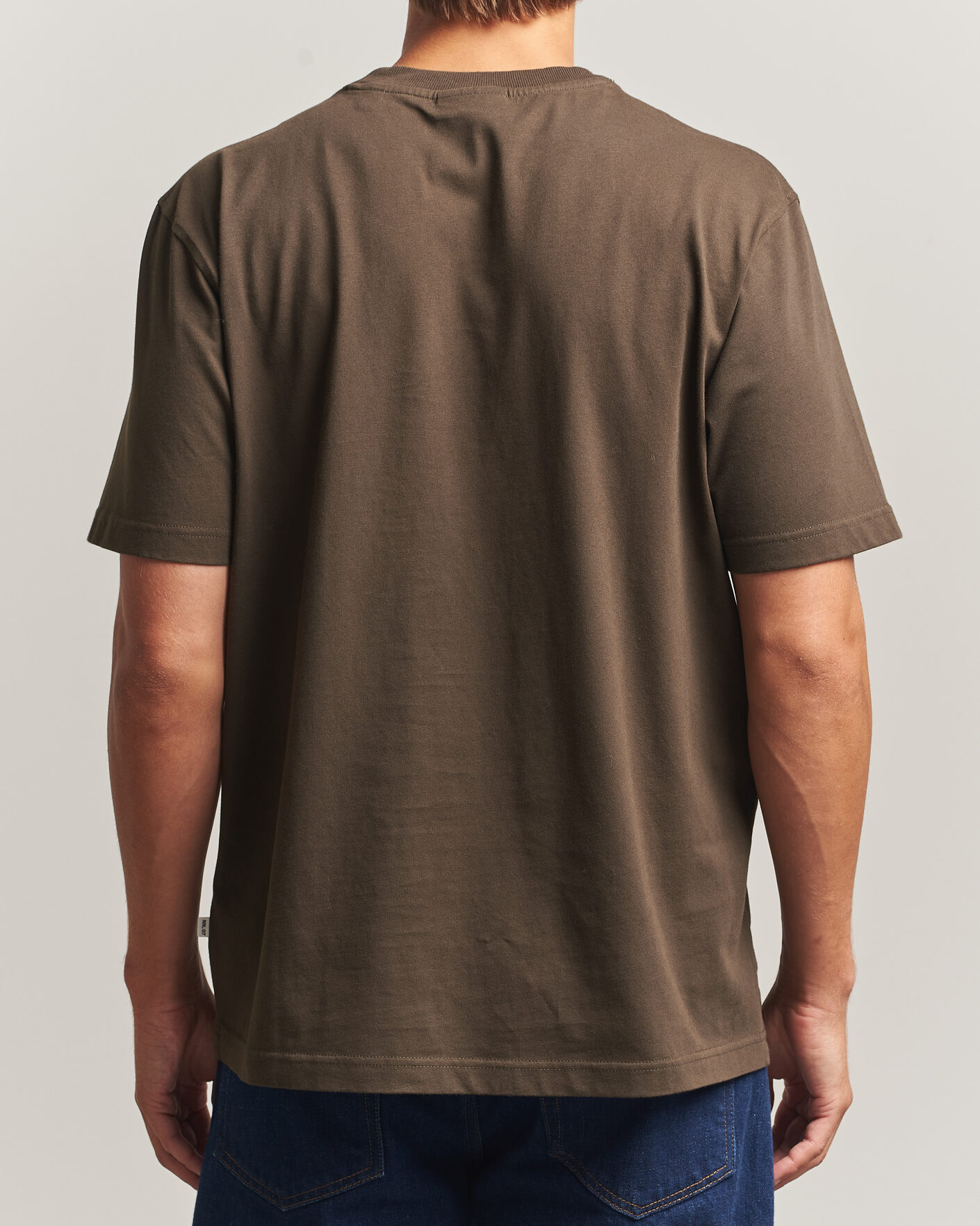 Men | T-Shirts | NN07 | Adam Crew Neck T-Shirt Earthwood