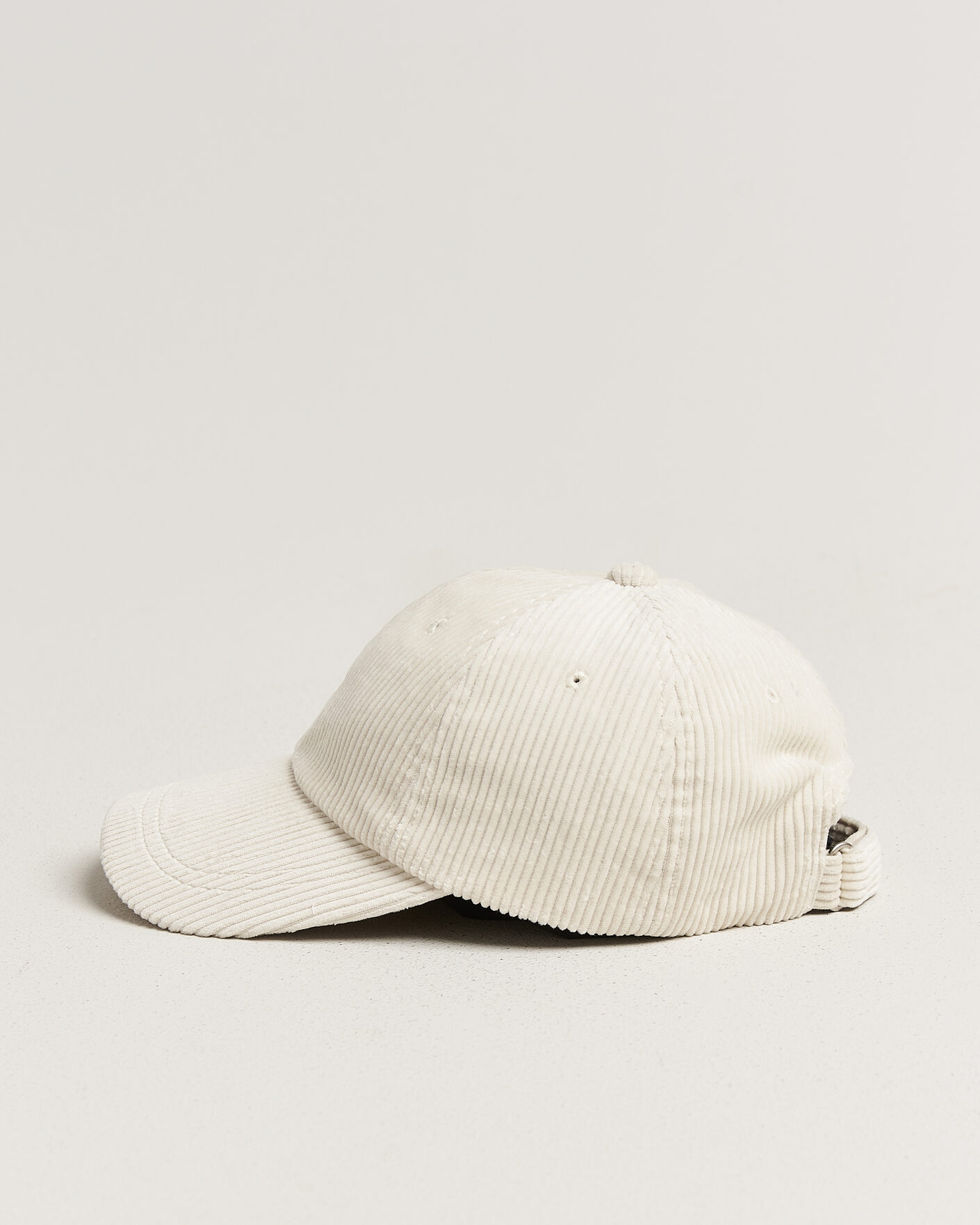 Men | Hats & Caps | NN07 | Corduroy Dad Cap Ivory