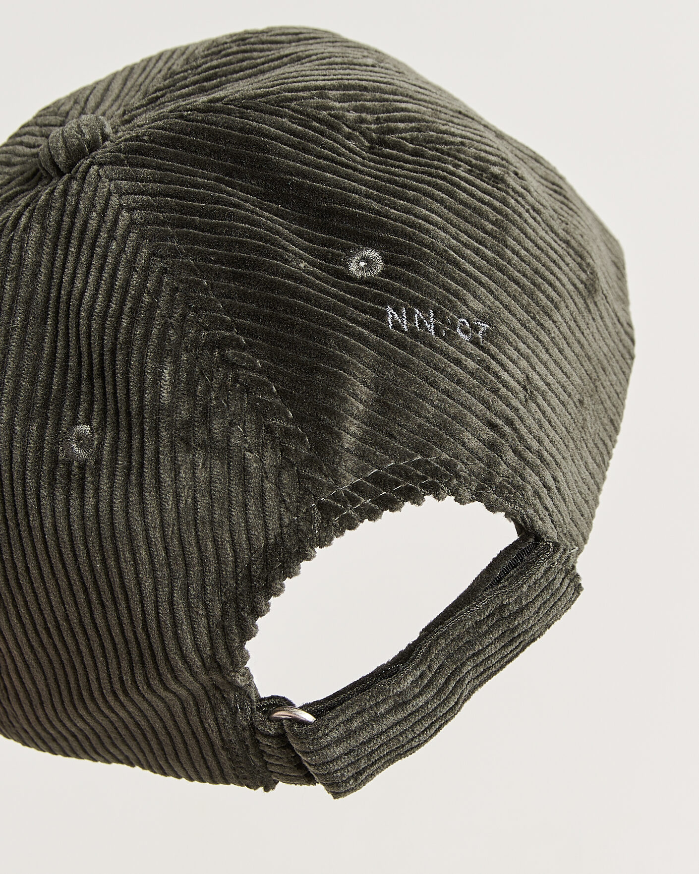 Men | Hats & Caps | NN07 | Corduroy Dad Cap Dark Army