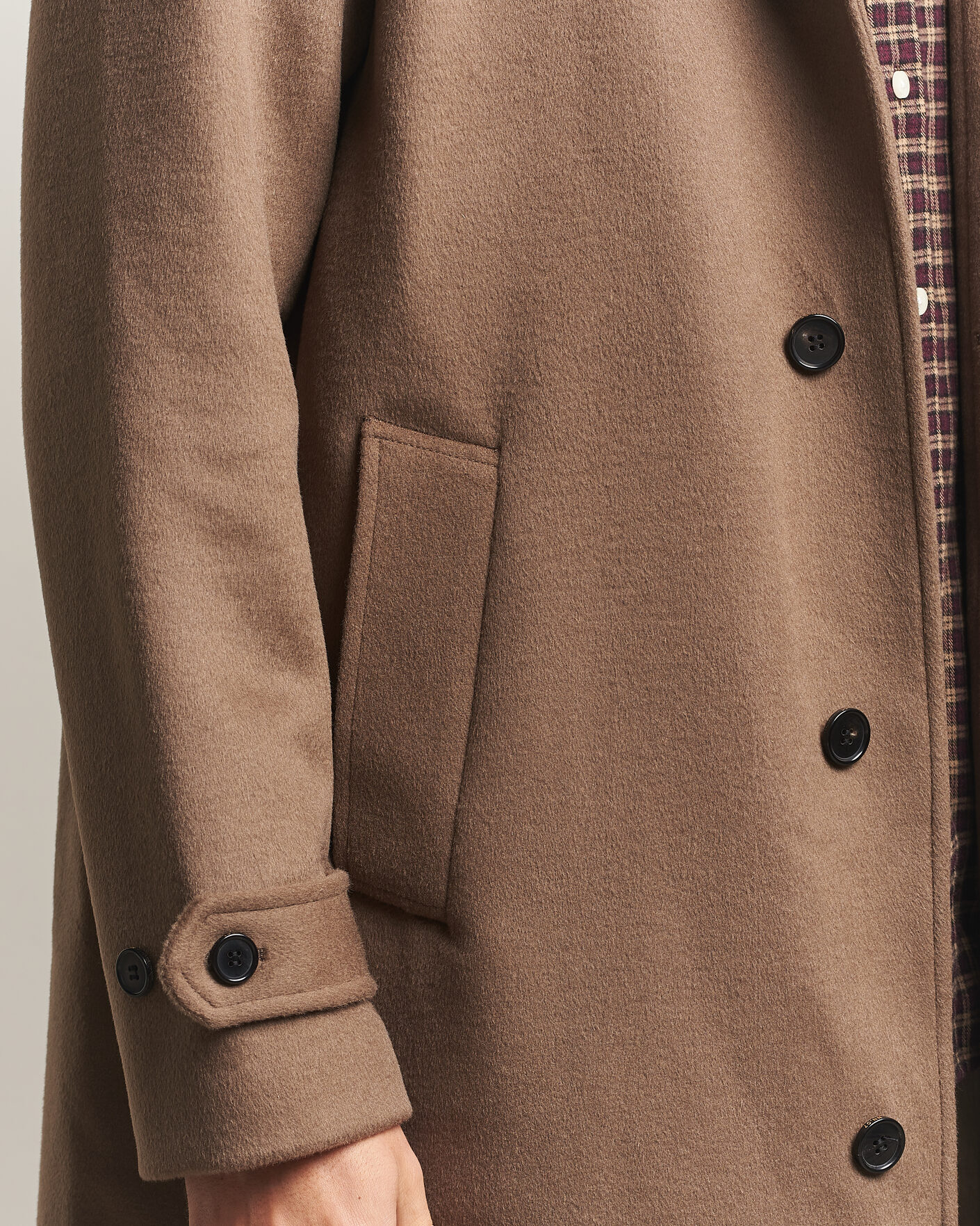 Men | Coats & Jackets | NN07 | Gibson Wool/Cashmere Coat Desert Clay