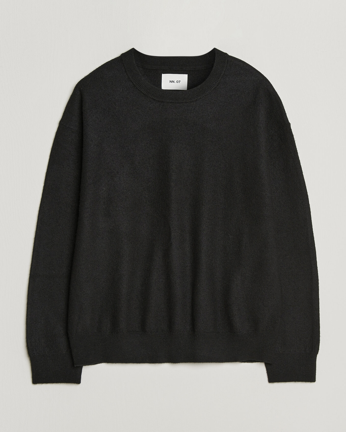 Men | Sweaters & Knitwear | NN07 | Jasper Soft Boiled Wool Sweater Black