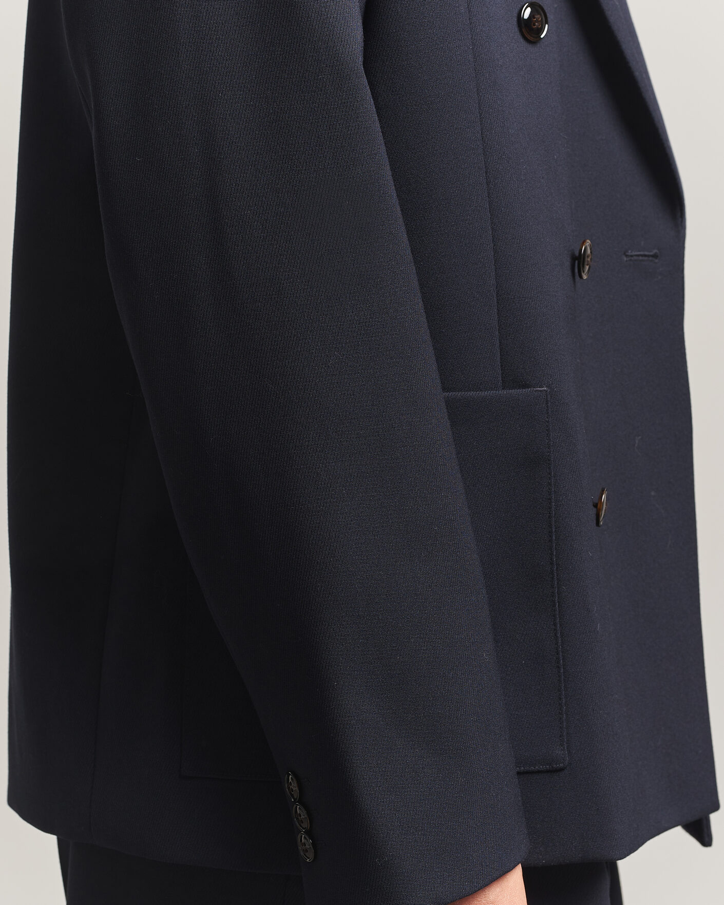 Men | Blazers | NN07 | Jordin Wool Double Breasted Blazer Deep Navy