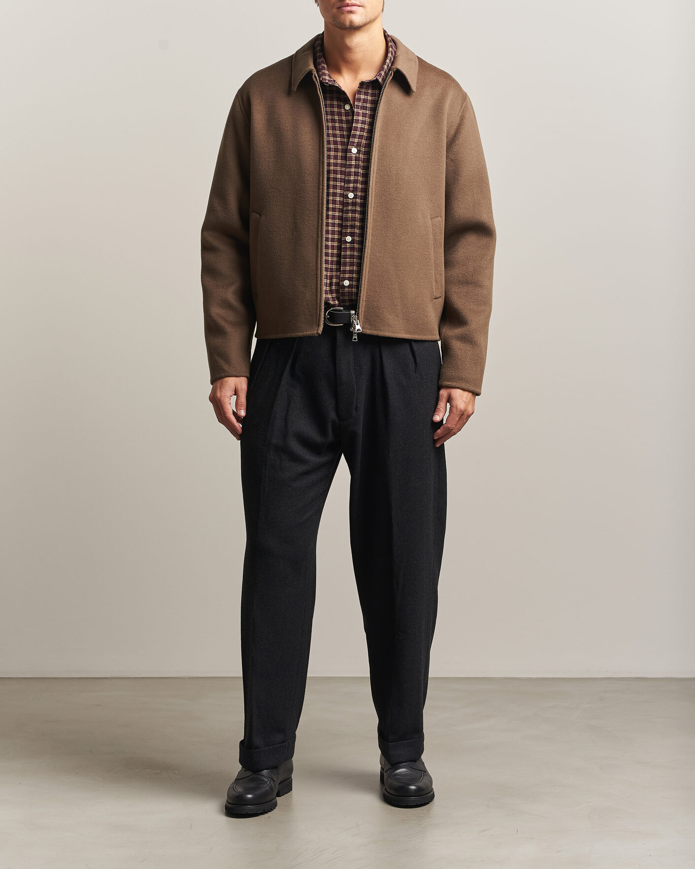 NN07 Arlo Wool Jacket Desert Clay at CareOfCarl.com