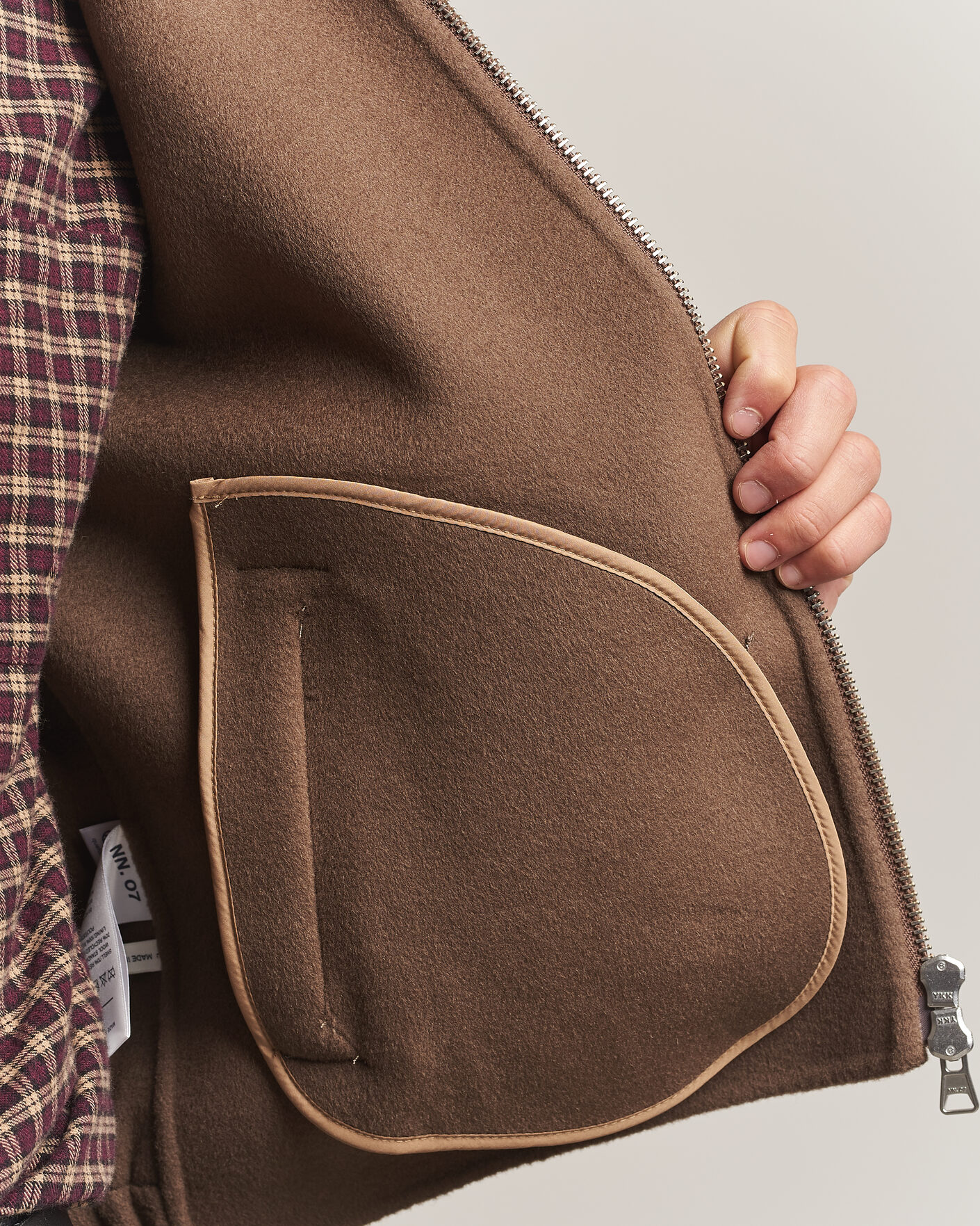 Men | Coats & Jackets | NN07 | Arlo Wool Jacket Desert Clay