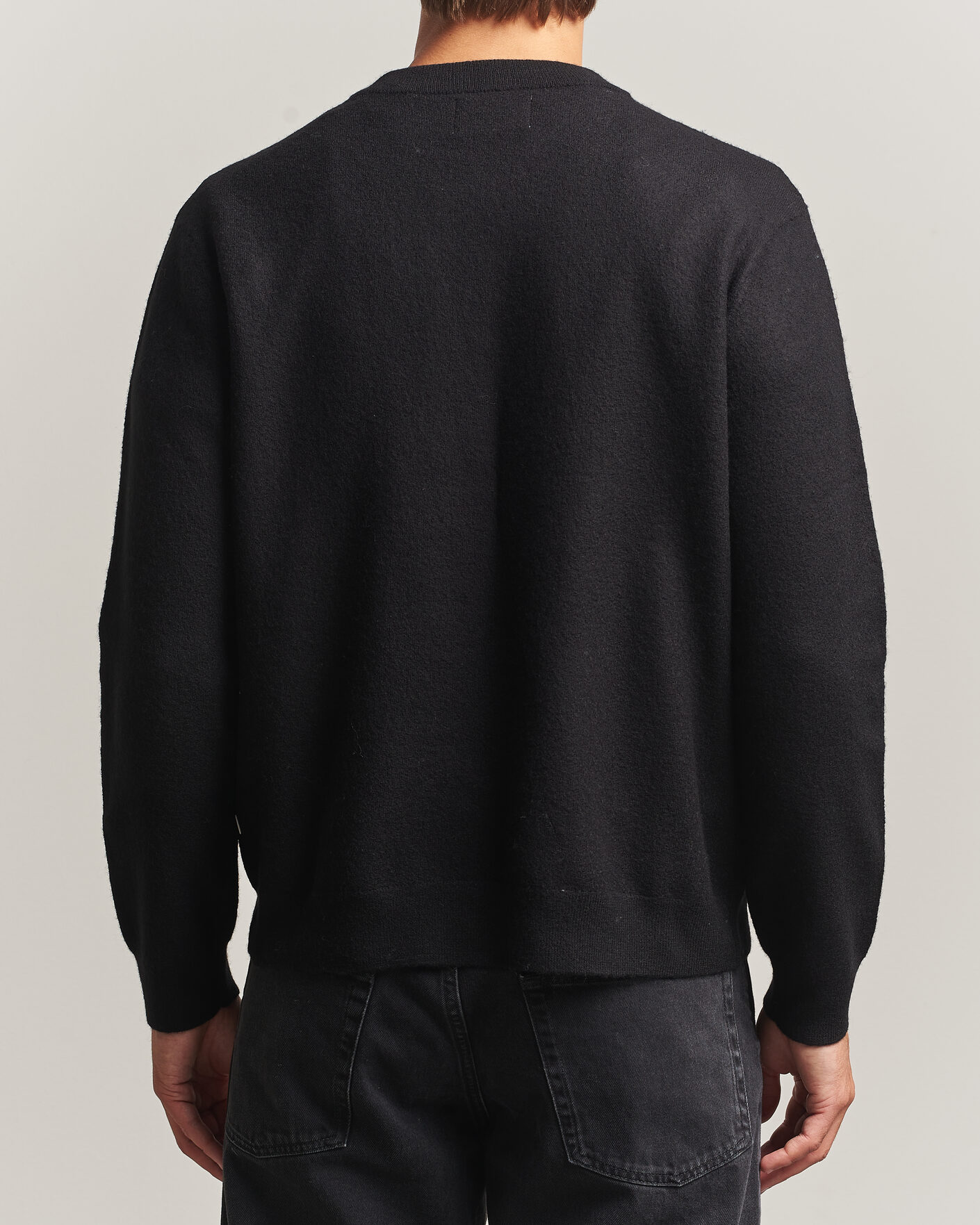 Men | Sweaters & Knitwear | NN07 | Jasper Soft Boiled Wool Cardigan Black