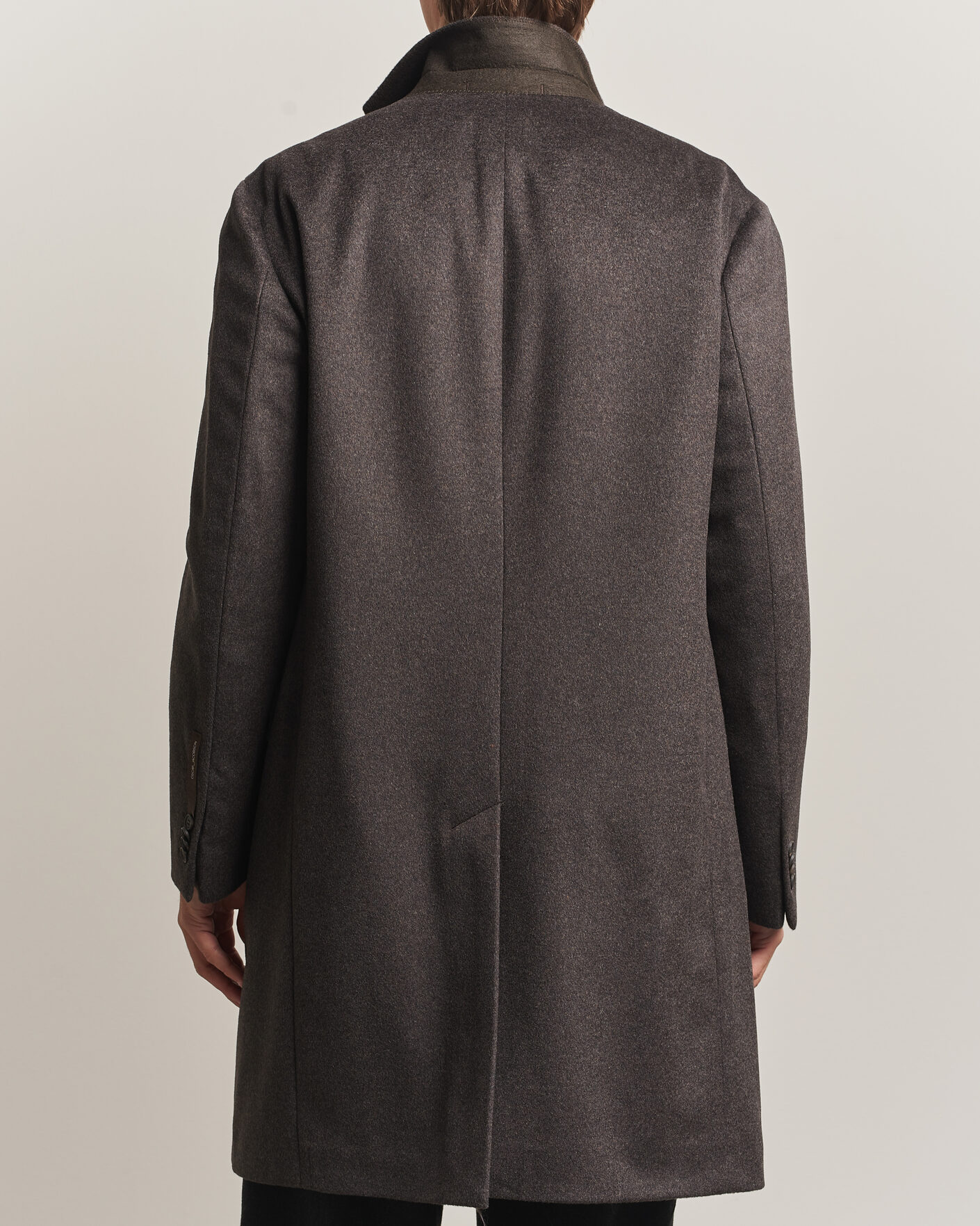 Men | Coats & Jackets | Oscar Jacobson | Sergio Wool Coat Brown