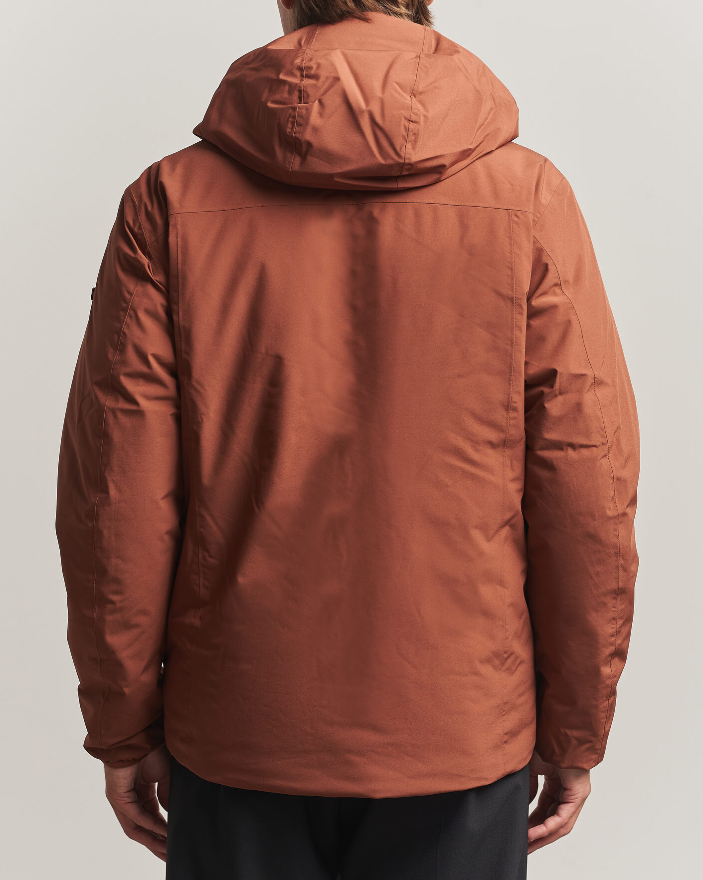 Men | Coats & Jackets | Scandinavian Edition | Nimbus Padded Hood Jacket Red Clay