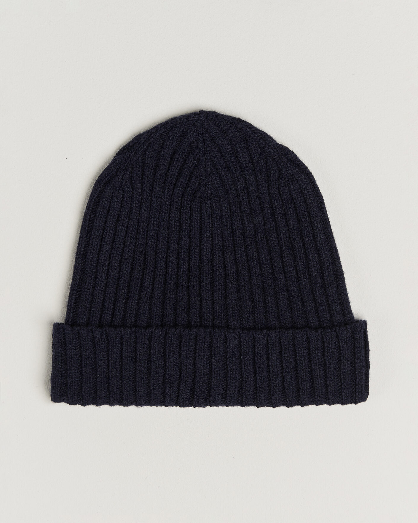 Men | Beanies | Stenströms | Brushed Merino Beanie Navy
