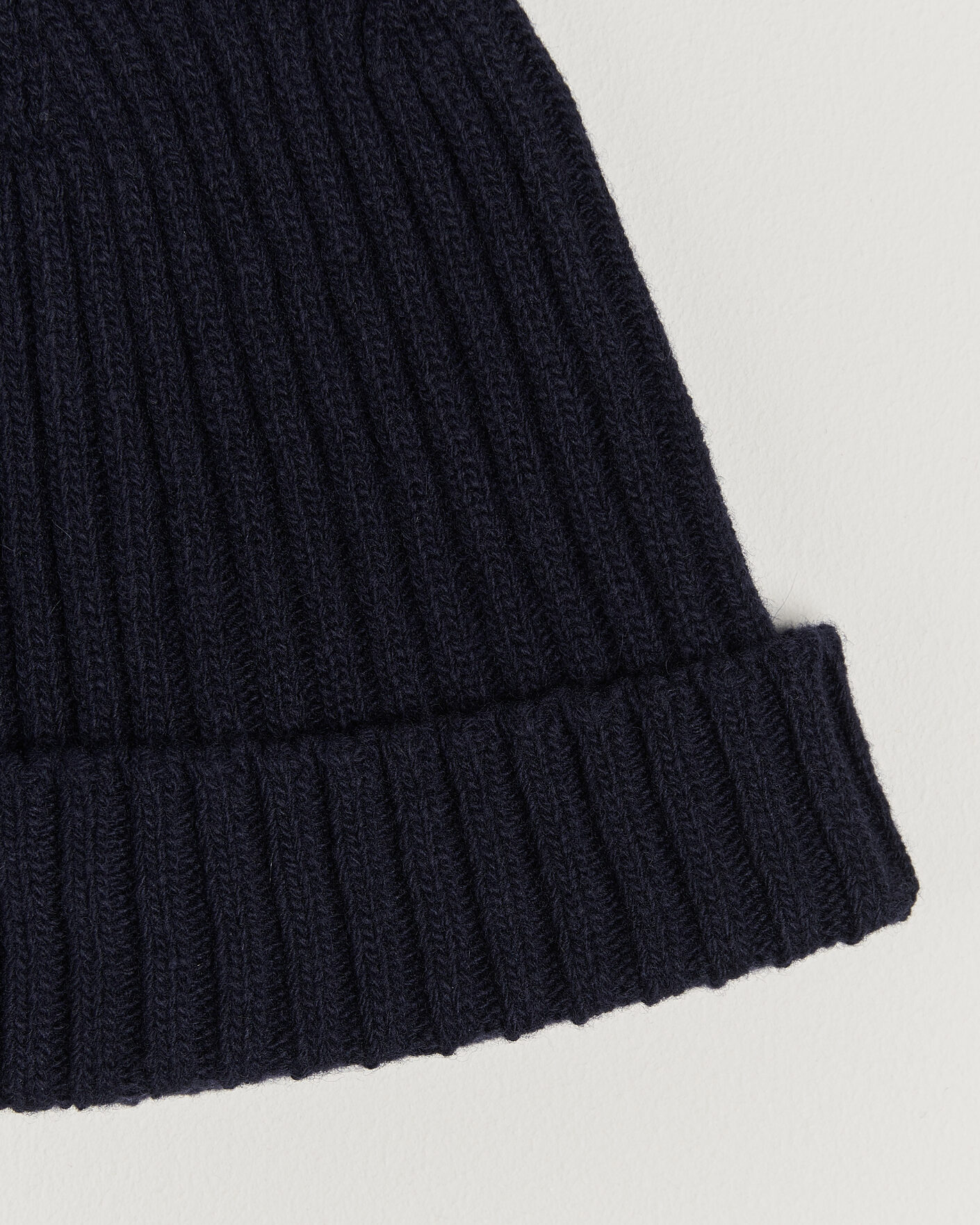 Men | Beanies | Stenströms | Brushed Merino Beanie Navy