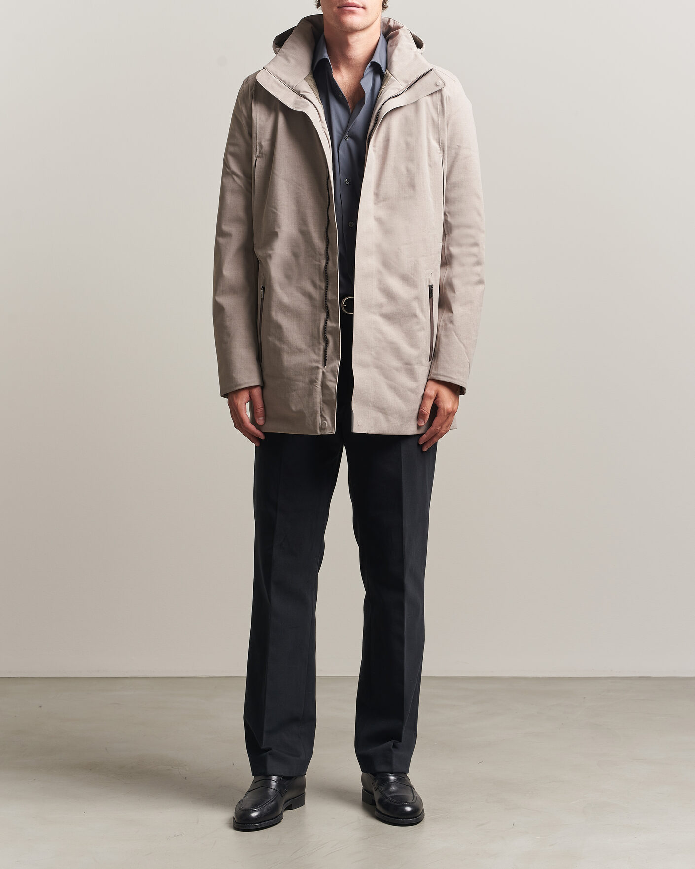 メンズＵＢR UBR Regulator Herringbone Parka Drift Wood at CareOfCarl.com