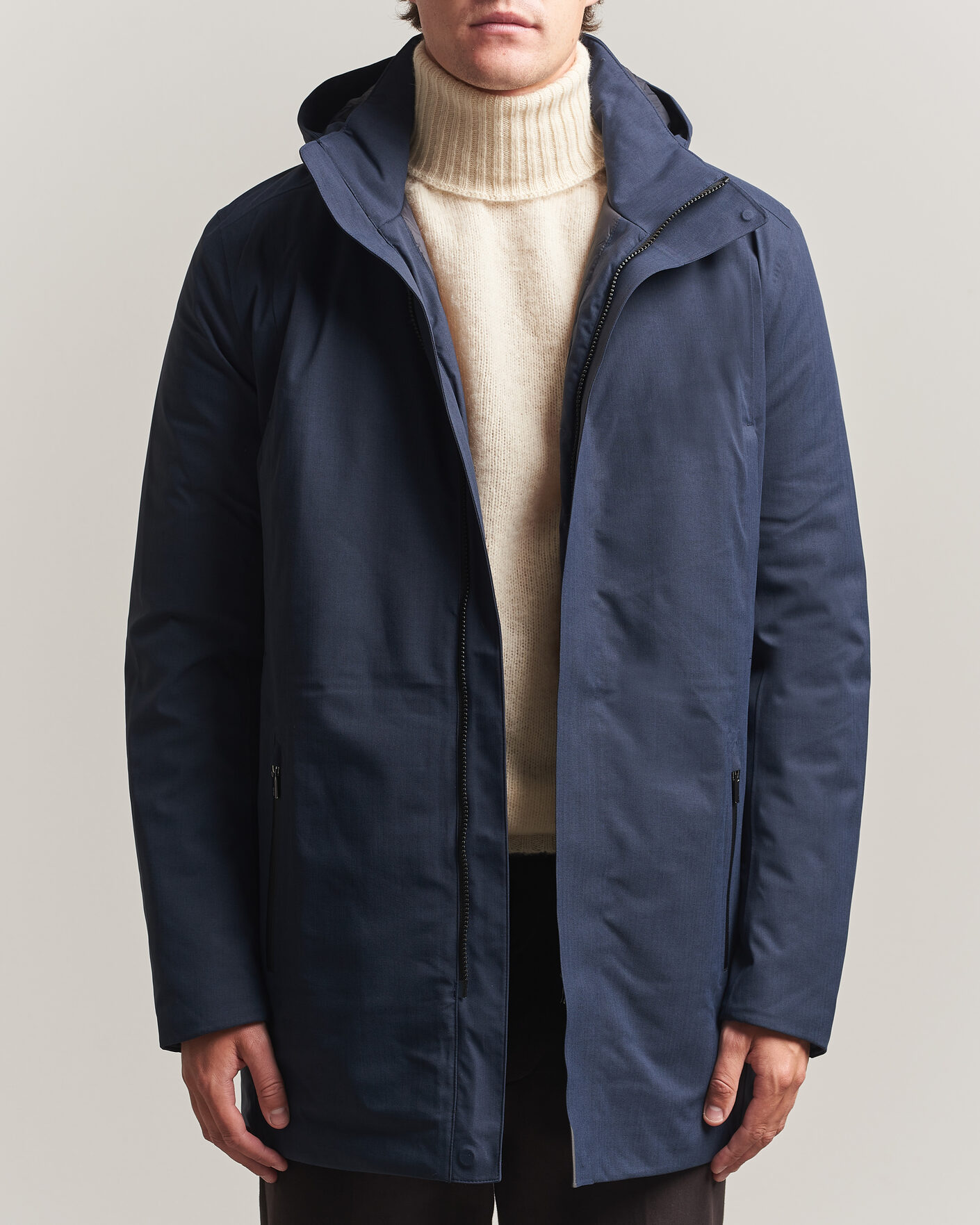 Men | Coats & Jackets | UBR | Regulator Herringbone Parka Navy