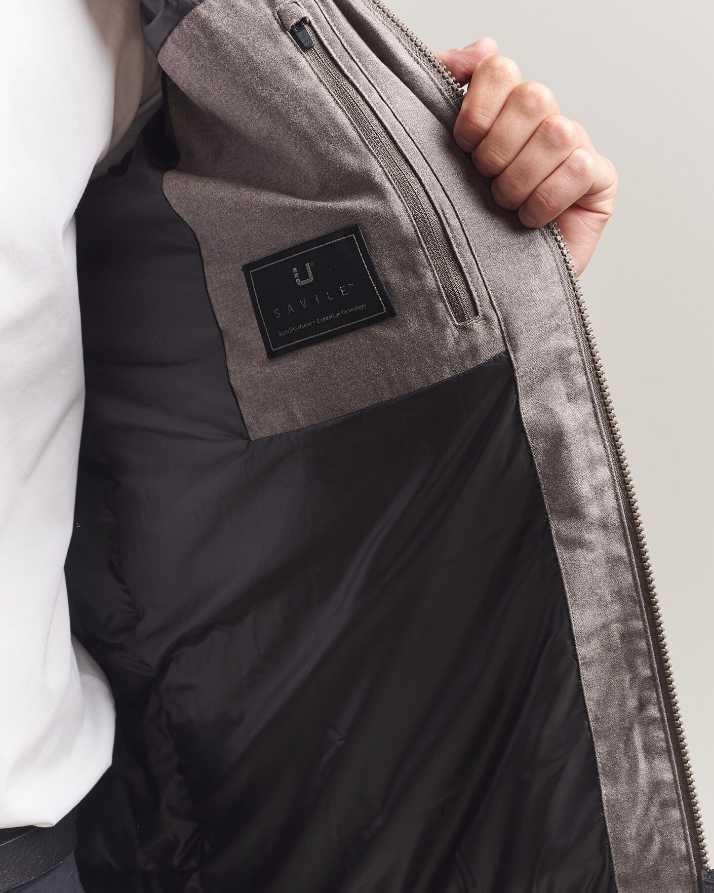 Men | Coats & Jackets | UBR | Concord Jacket Savile Grey Melange Wool