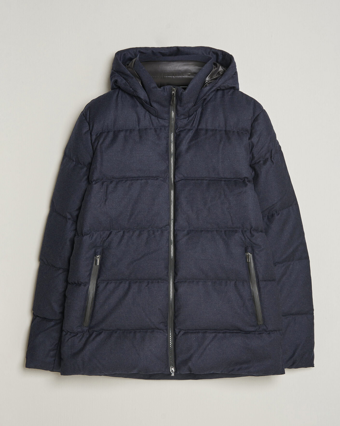 Men | Coats & Jackets | UBR | Concord Jacket Savile Navy Melange Wool
