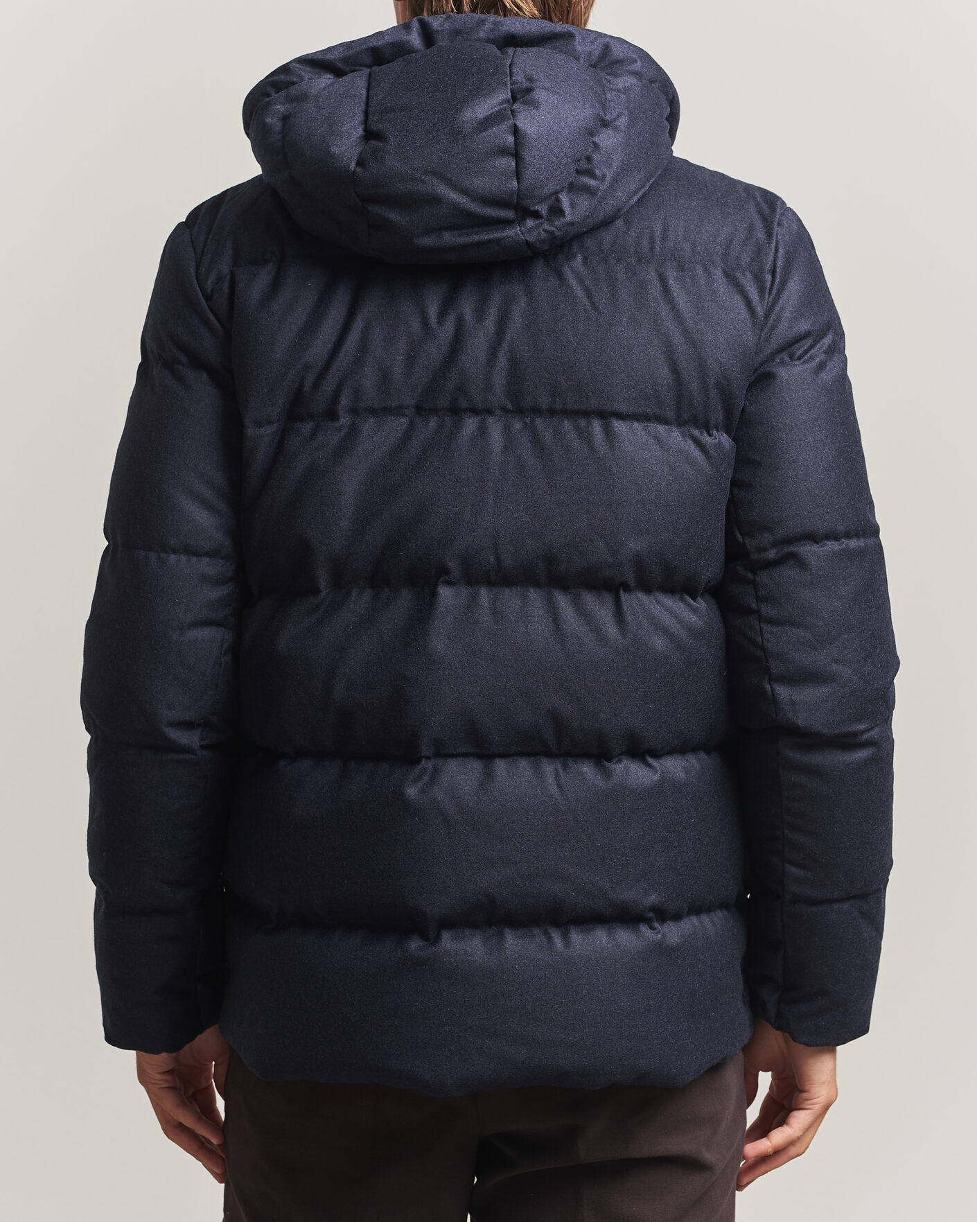 Men | Coats & Jackets | UBR | Concord Jacket Savile Navy Melange Wool